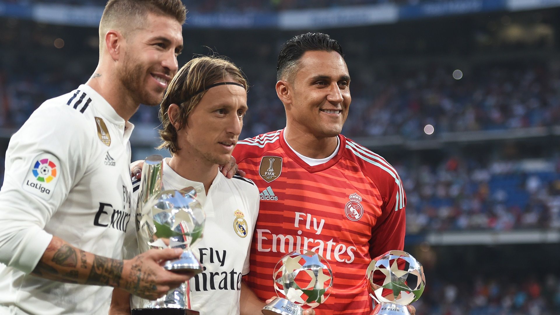 Sergio Ramos Modric Navas Real Madrid Leganes 02 09 2018