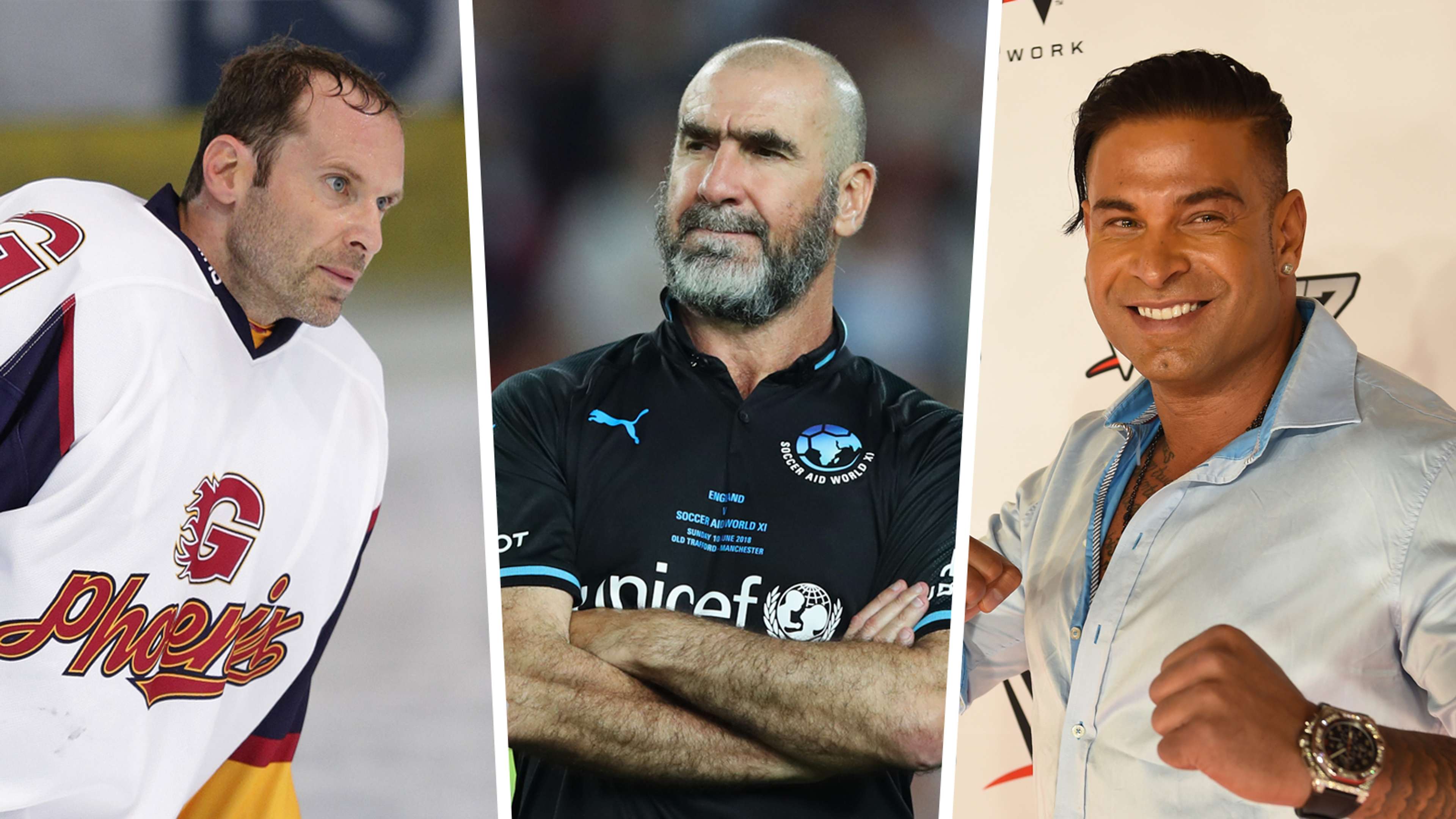 Cech Cantona Wiese footballers who took up other sport