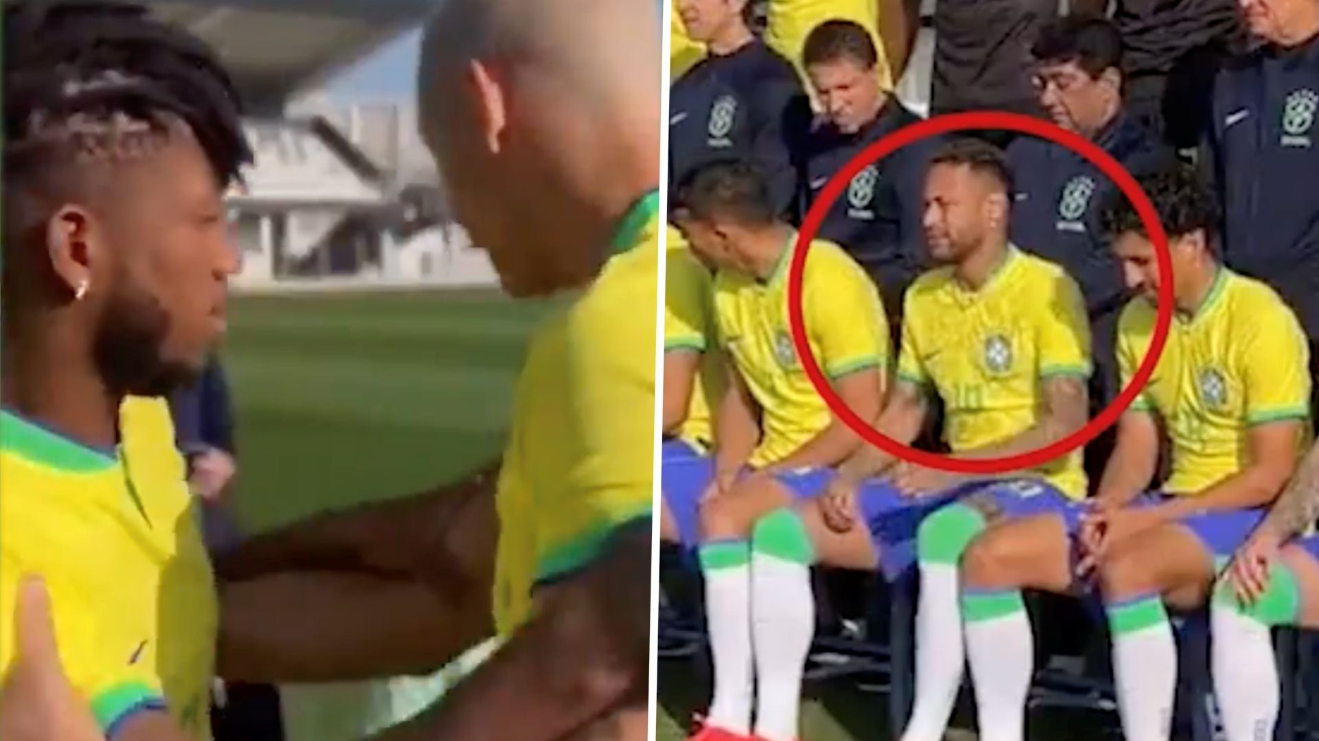 Neymar Fred Richarlison Brazil