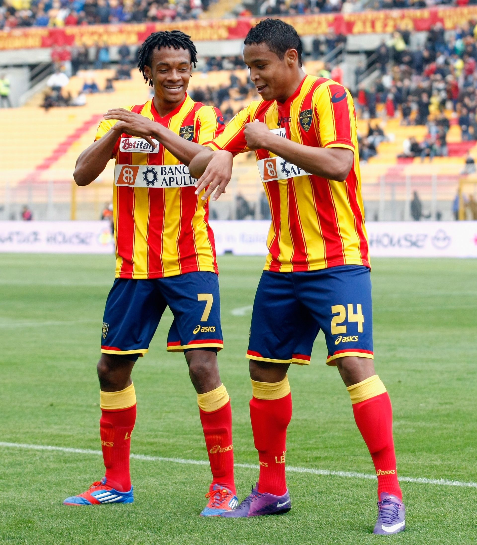 Juan Guillermo Cuadrado Luis Muriel Lecce 2011/2012