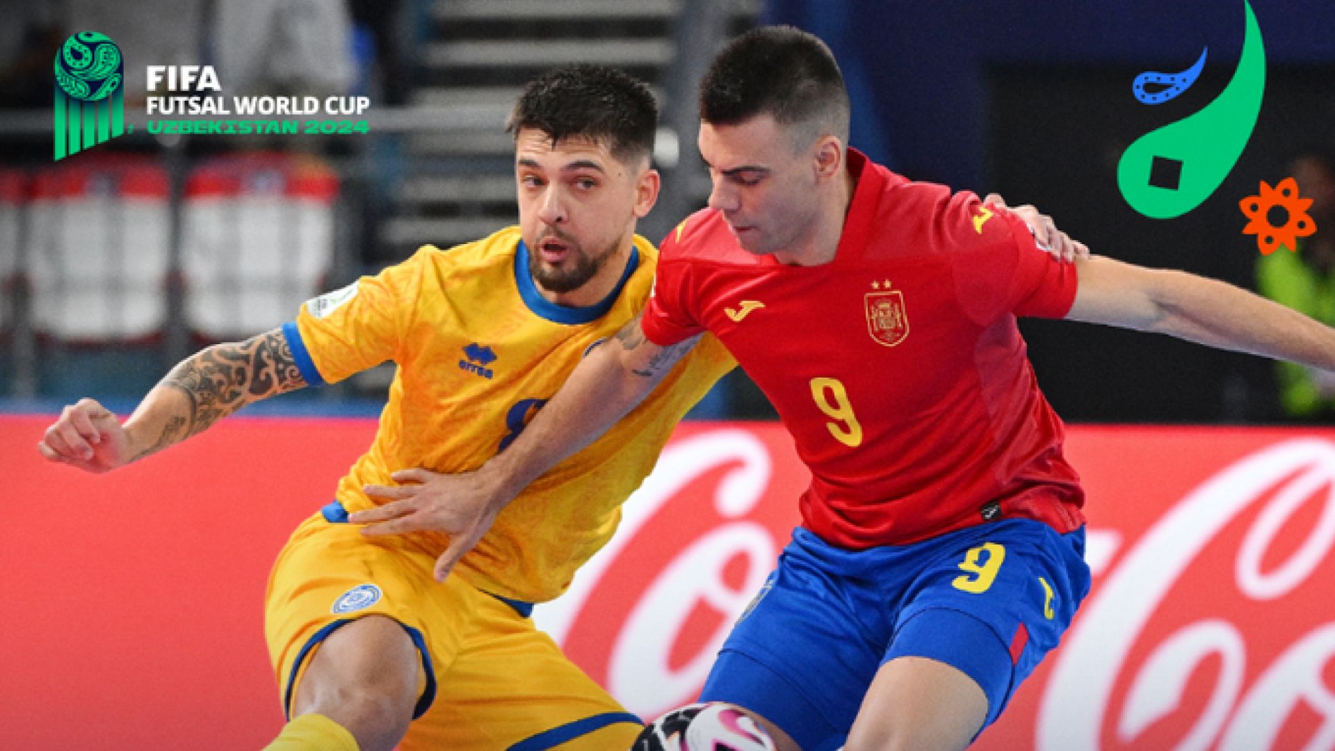 España vs Kazajistán Mundial fútbol sala 2024