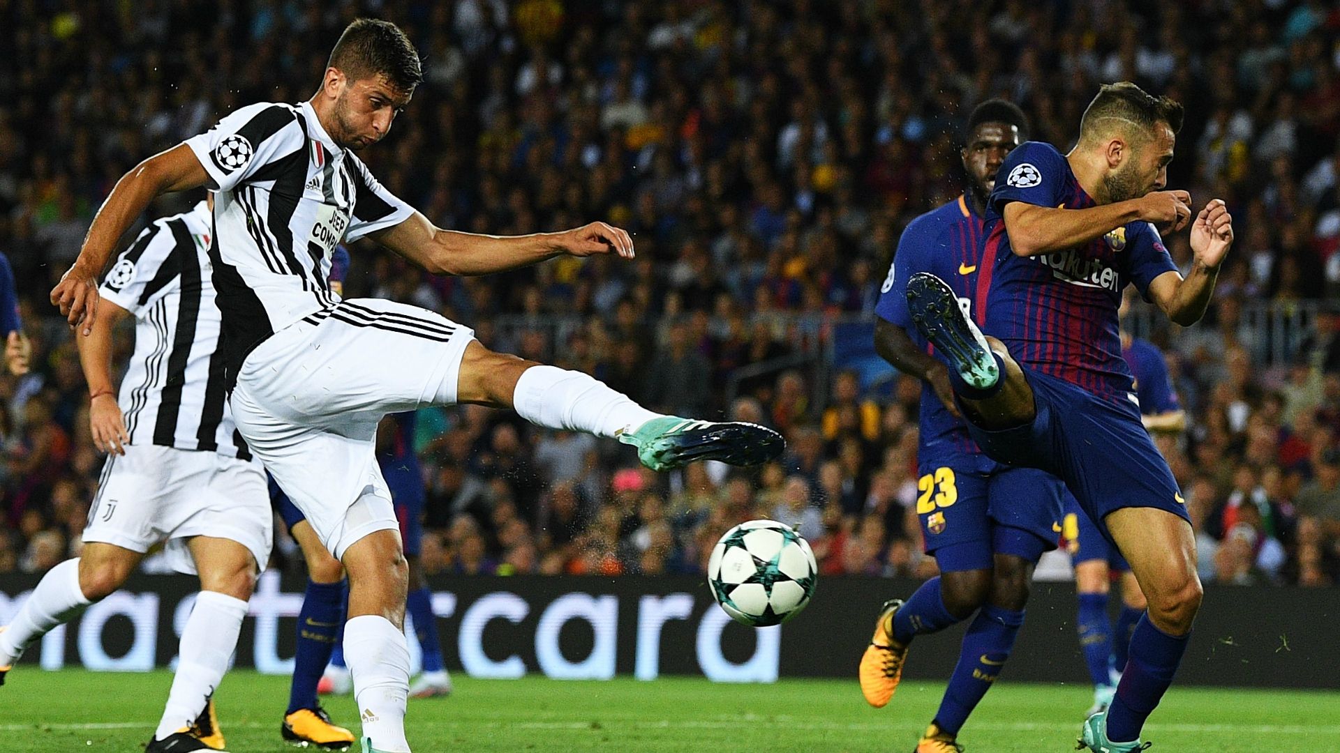 Bentancur Barcelona Juventus Champions League