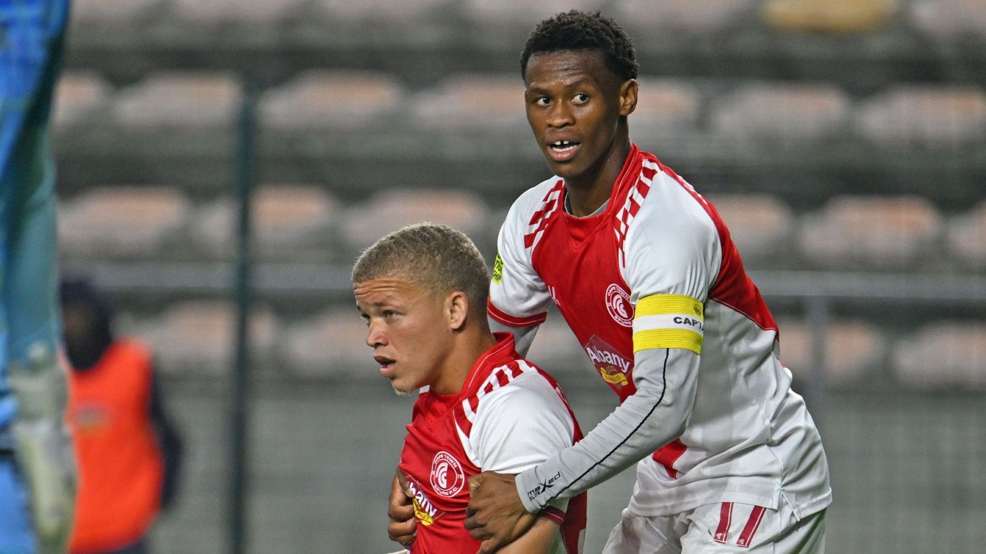 Luke Baartman & Asanele Velebayi, Cape Town Spurs, April 2025