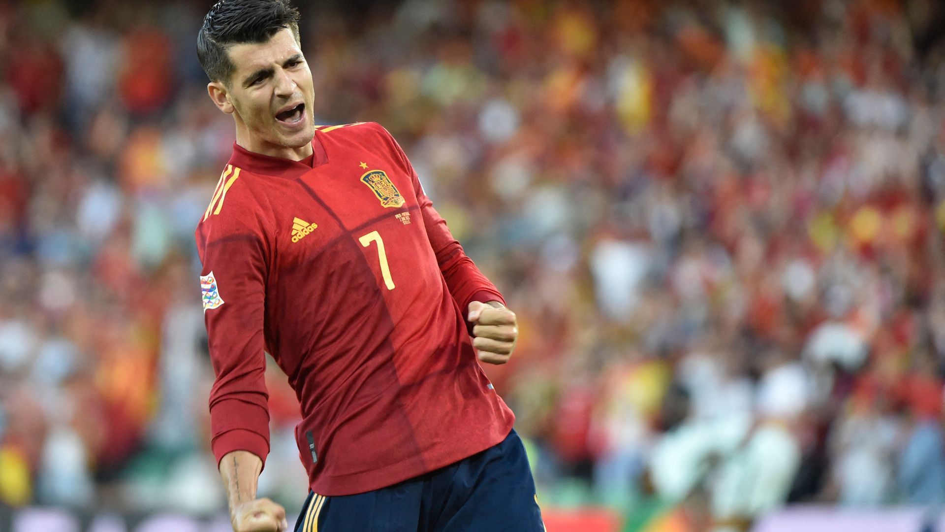 Morata España Portugal Nations League 02062022
