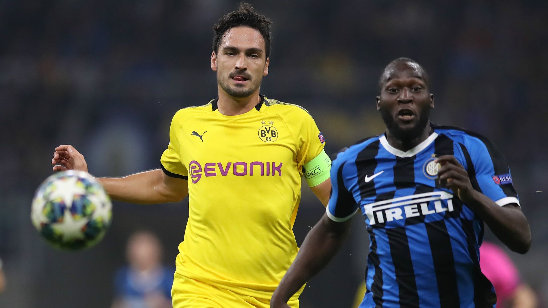 GERMANY ONLY: MATS HUMMELS BORUSSIA DORTMUND CHAMPIONS LEAGUE 23102019