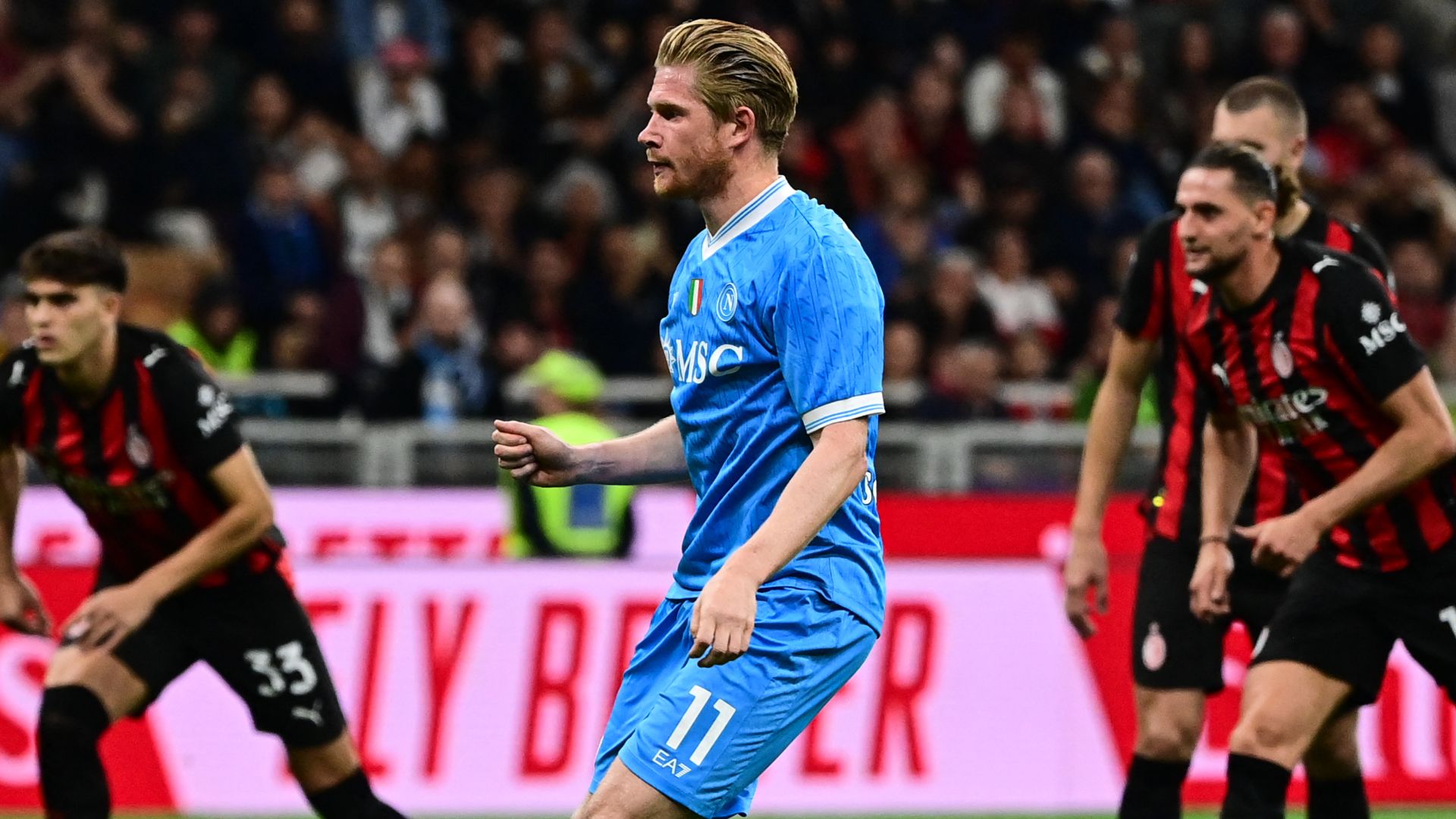 De Bruyne Milan Napoli