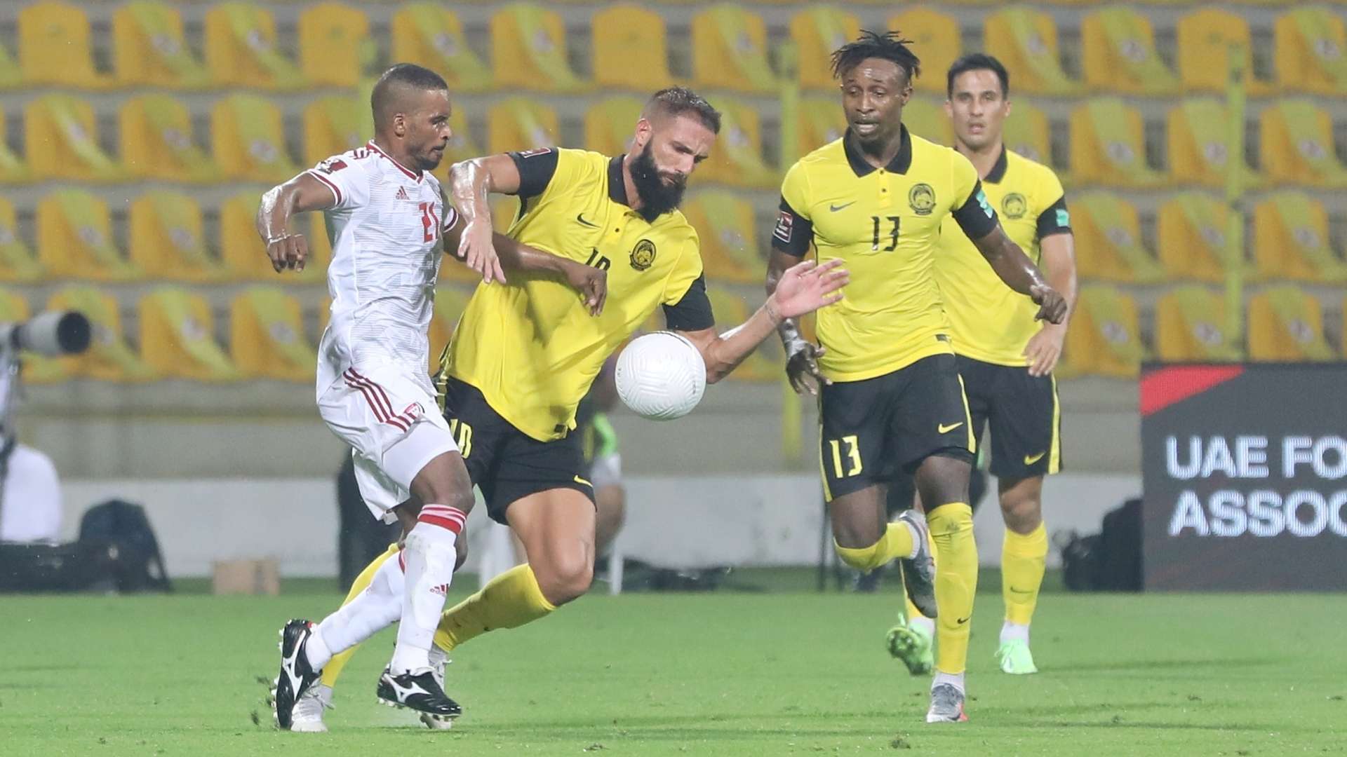 Liridon Krasniqi, UAE v Malaysia, World Cup qualifier, 4 Jun 2021