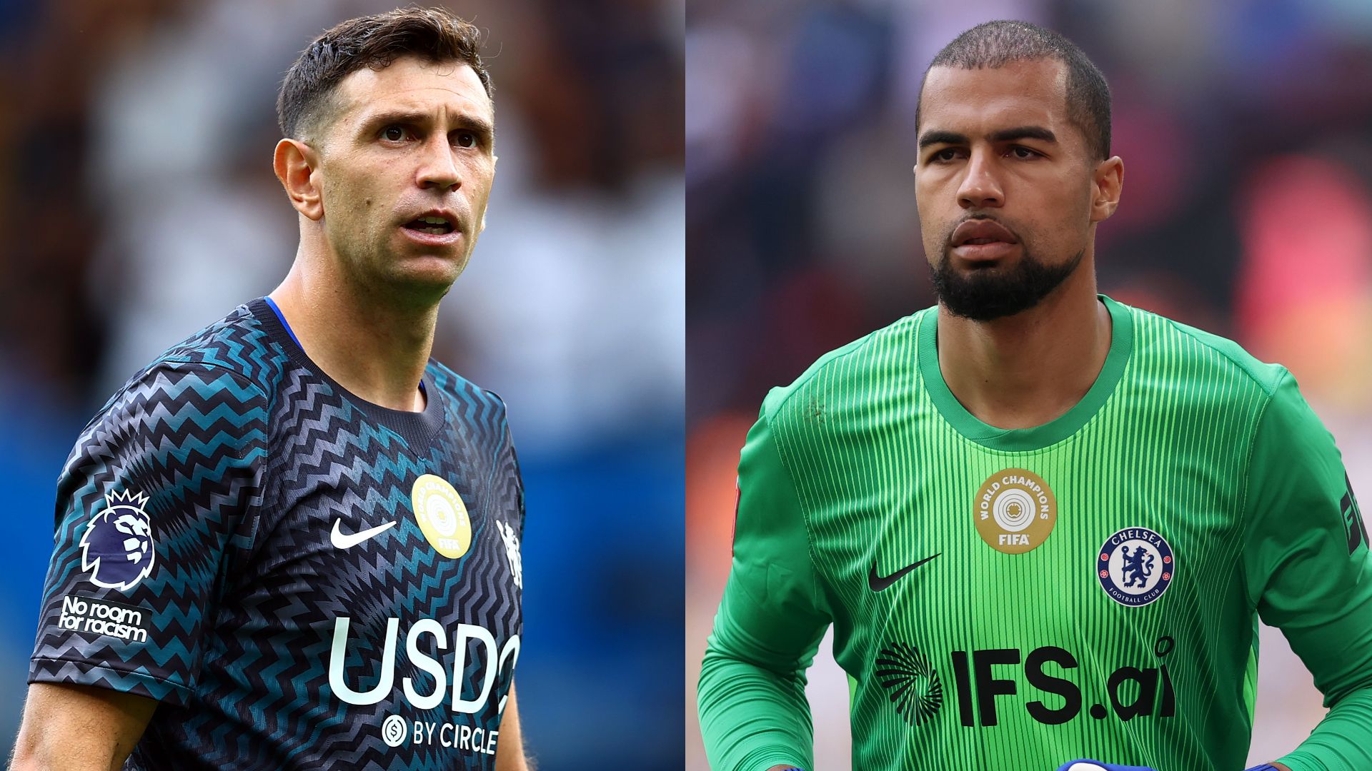 Emi Martinez Robert Sanchez Chelsea