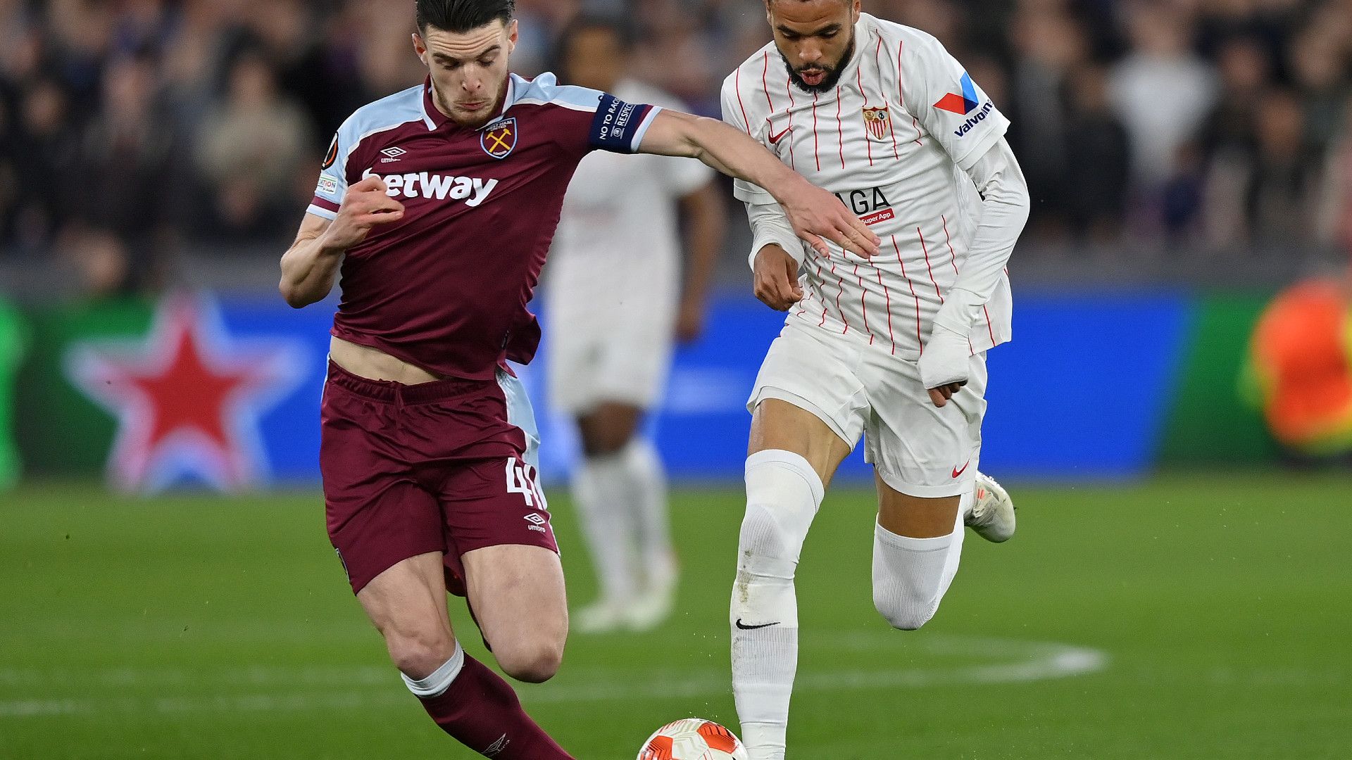 DECLAN RICE WEST HAM EUROPA LEAGUE 17032022