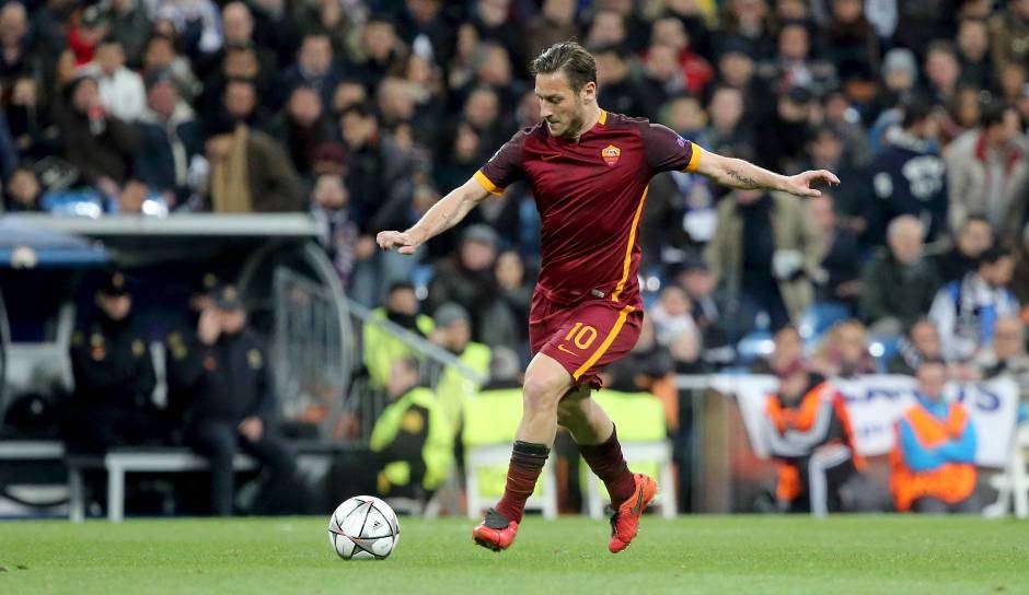 GERMANY ONLY Francesco Totti