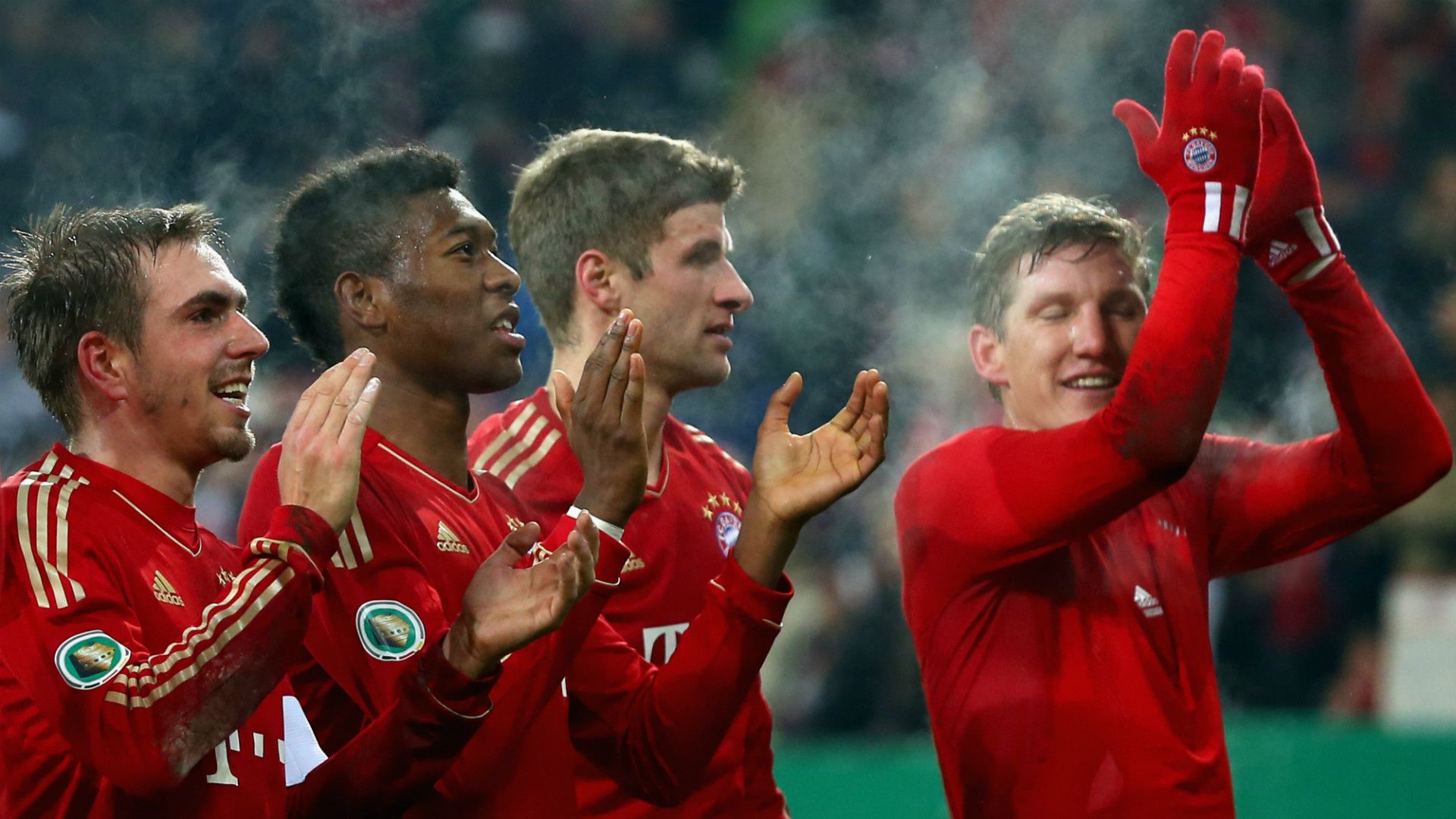 FC Bayern Thomas Müller David Alaba Bastian Schweinsteiger Philipp Lahm