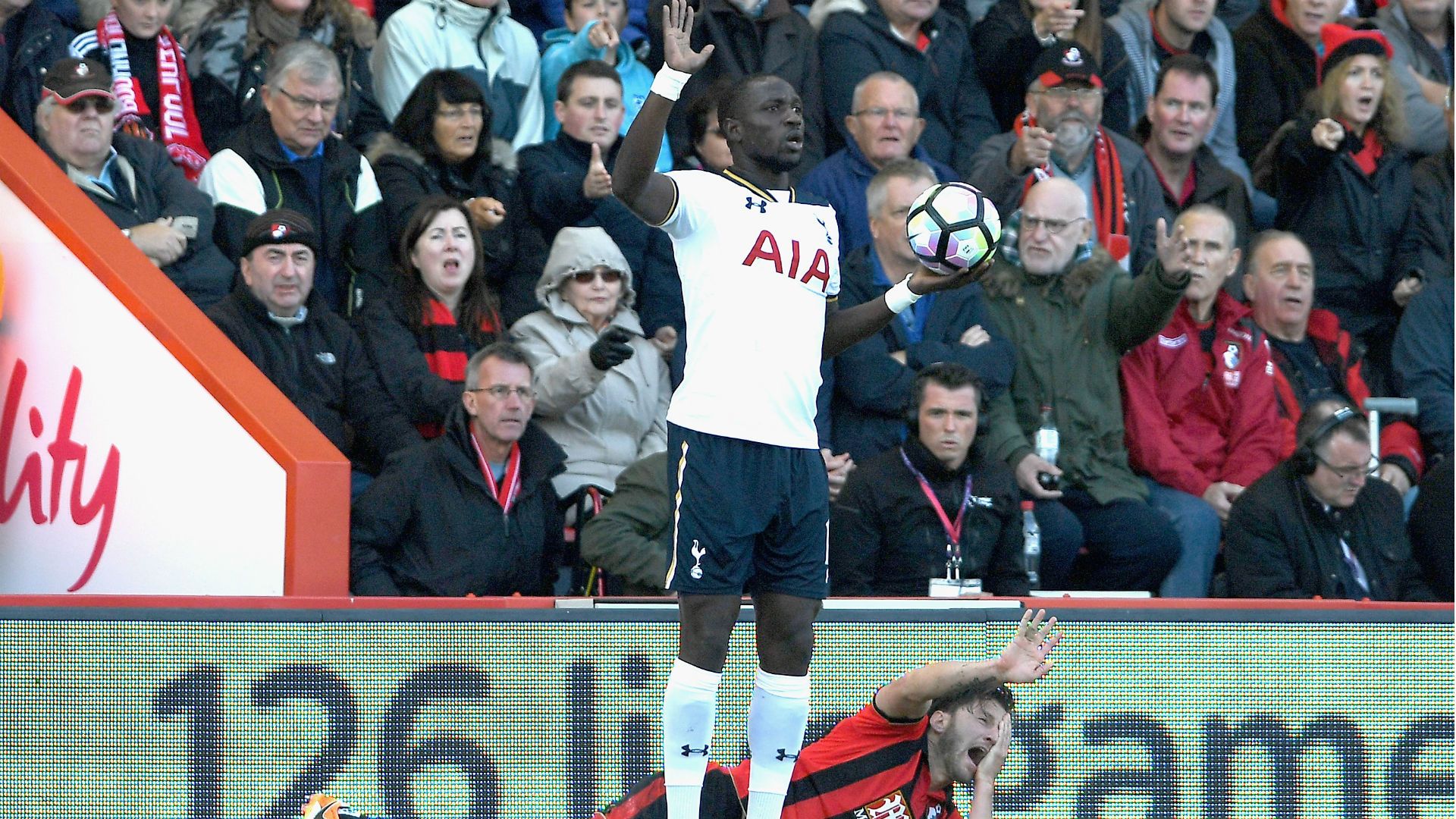 Moussa Sissoko Harry Arter Tottenham Bournemouth 22102016