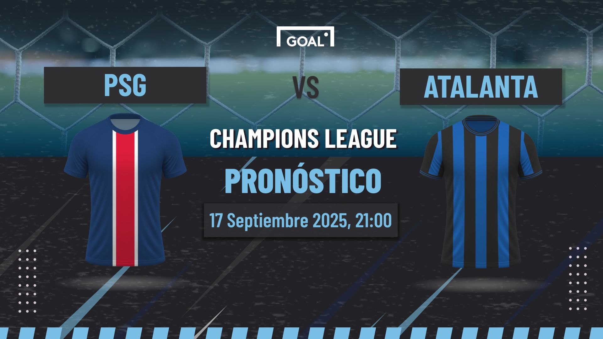 PSG vs Atalanta Pronóstico y Apuestas Champions League | 17/09/25