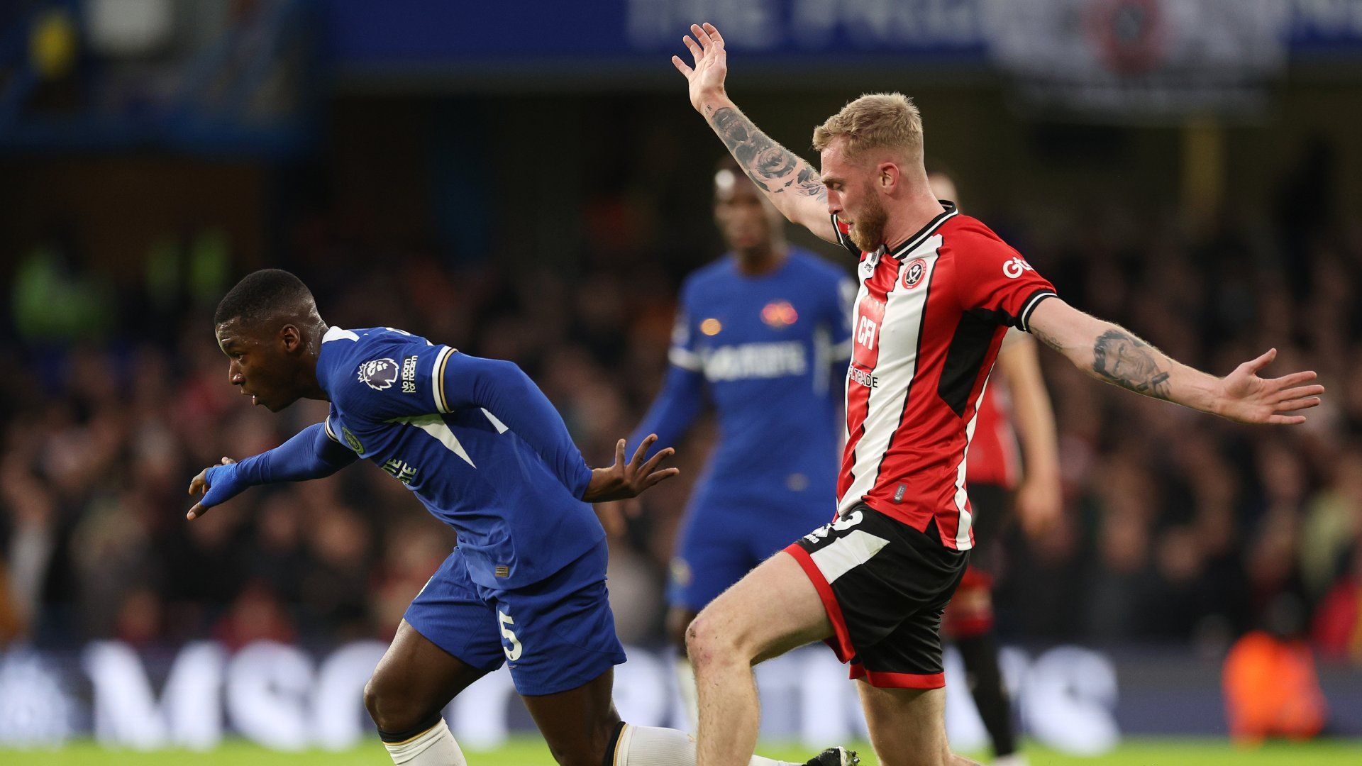 Moises Caicedo Chelsea Sheffield United 2023-24