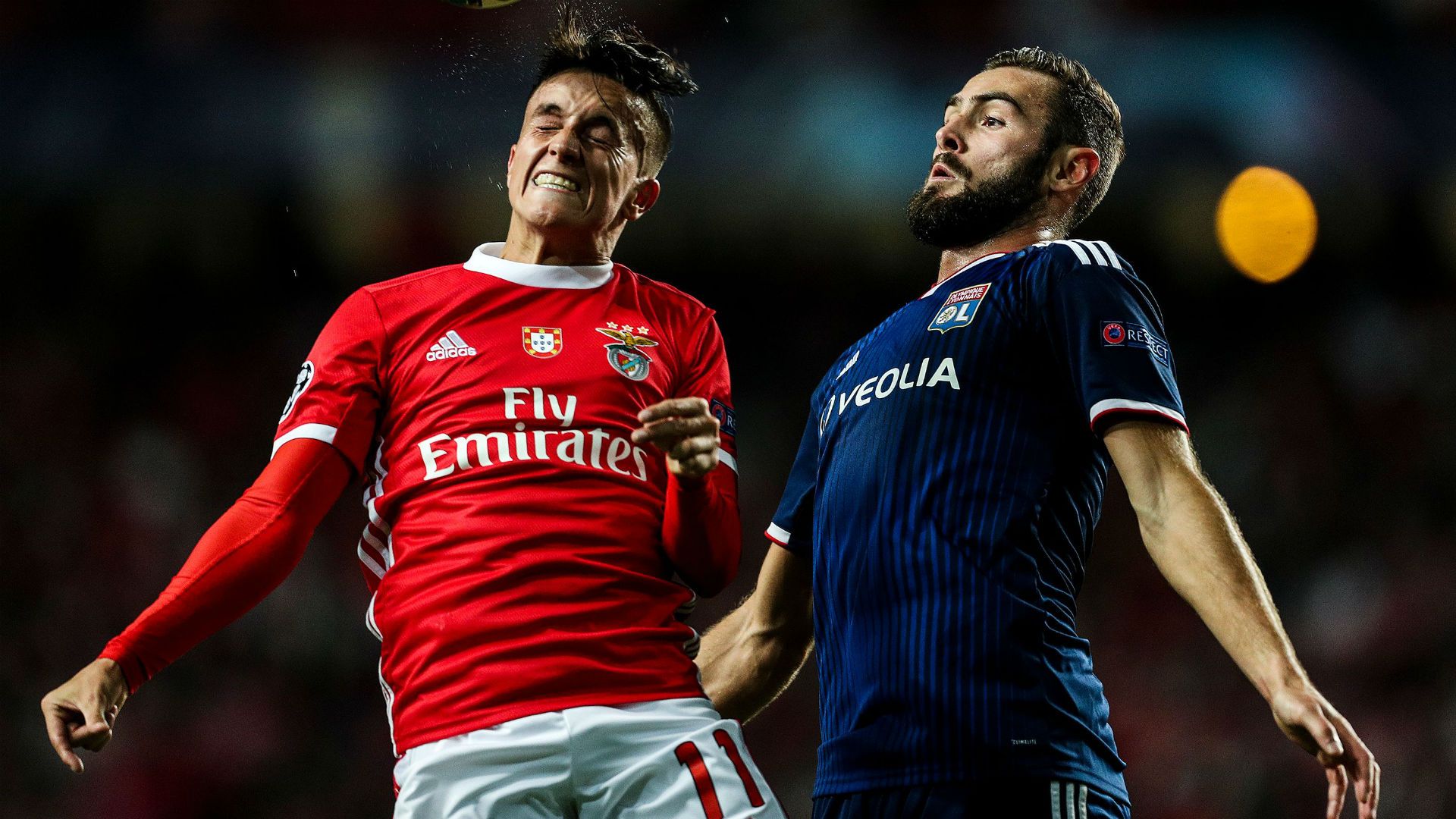 Franco Cervi Lucas Tousart Benfica Lyon UEFA Champions League 23102019