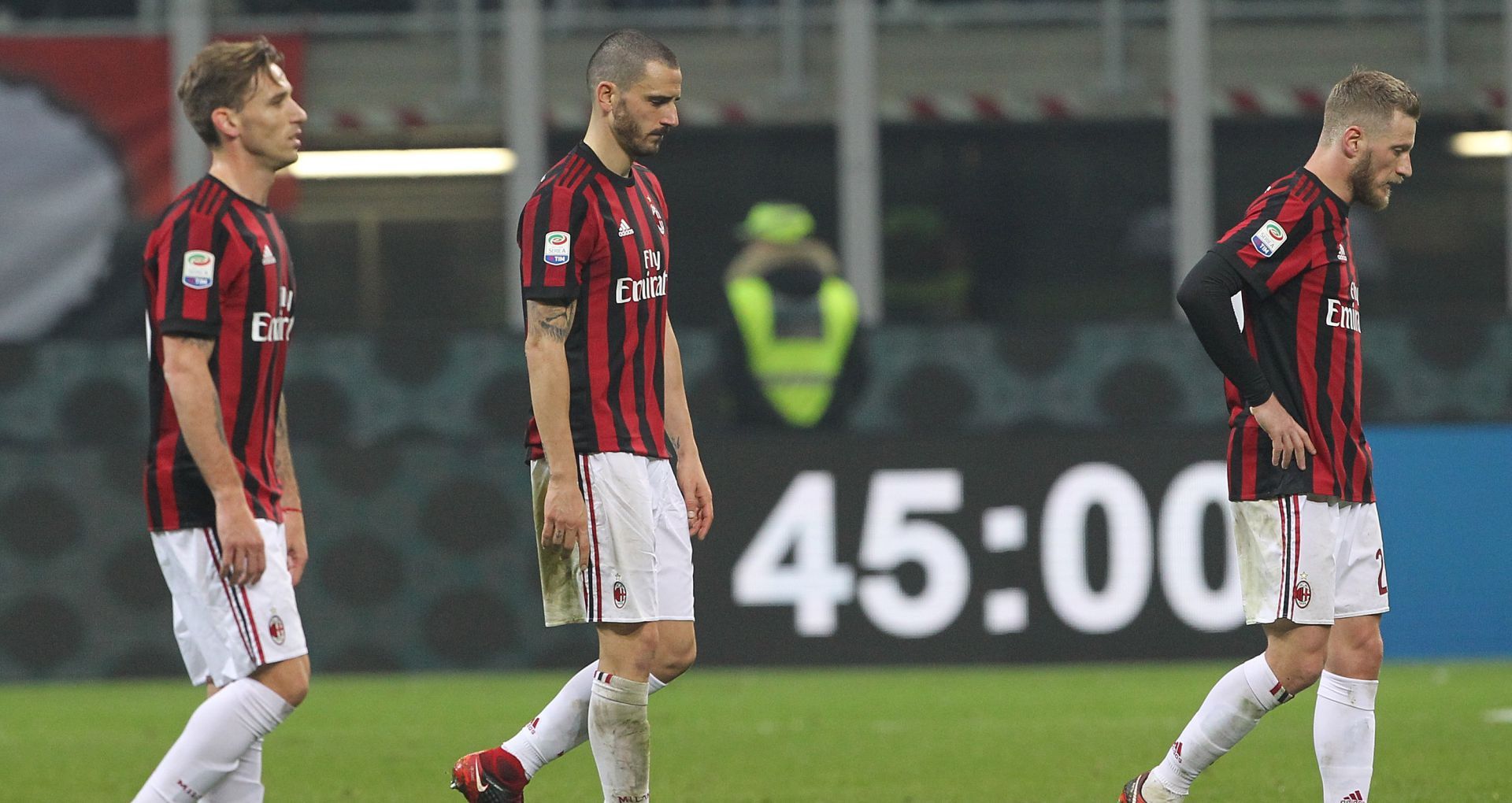 Leonardo Bonucci Milan Atalanta Serie A