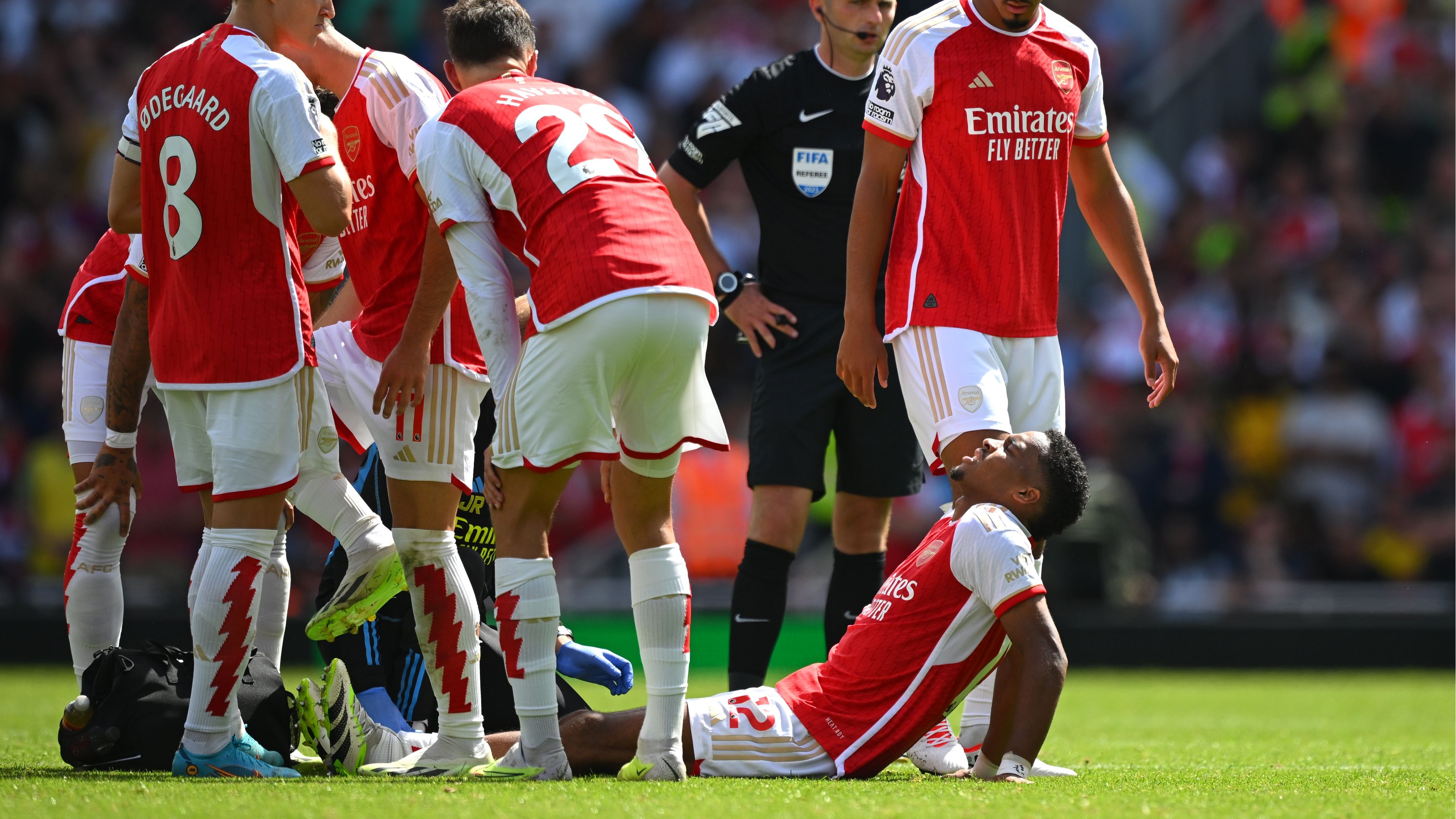 Jurrien Timber Injury Arsenal 2023-24