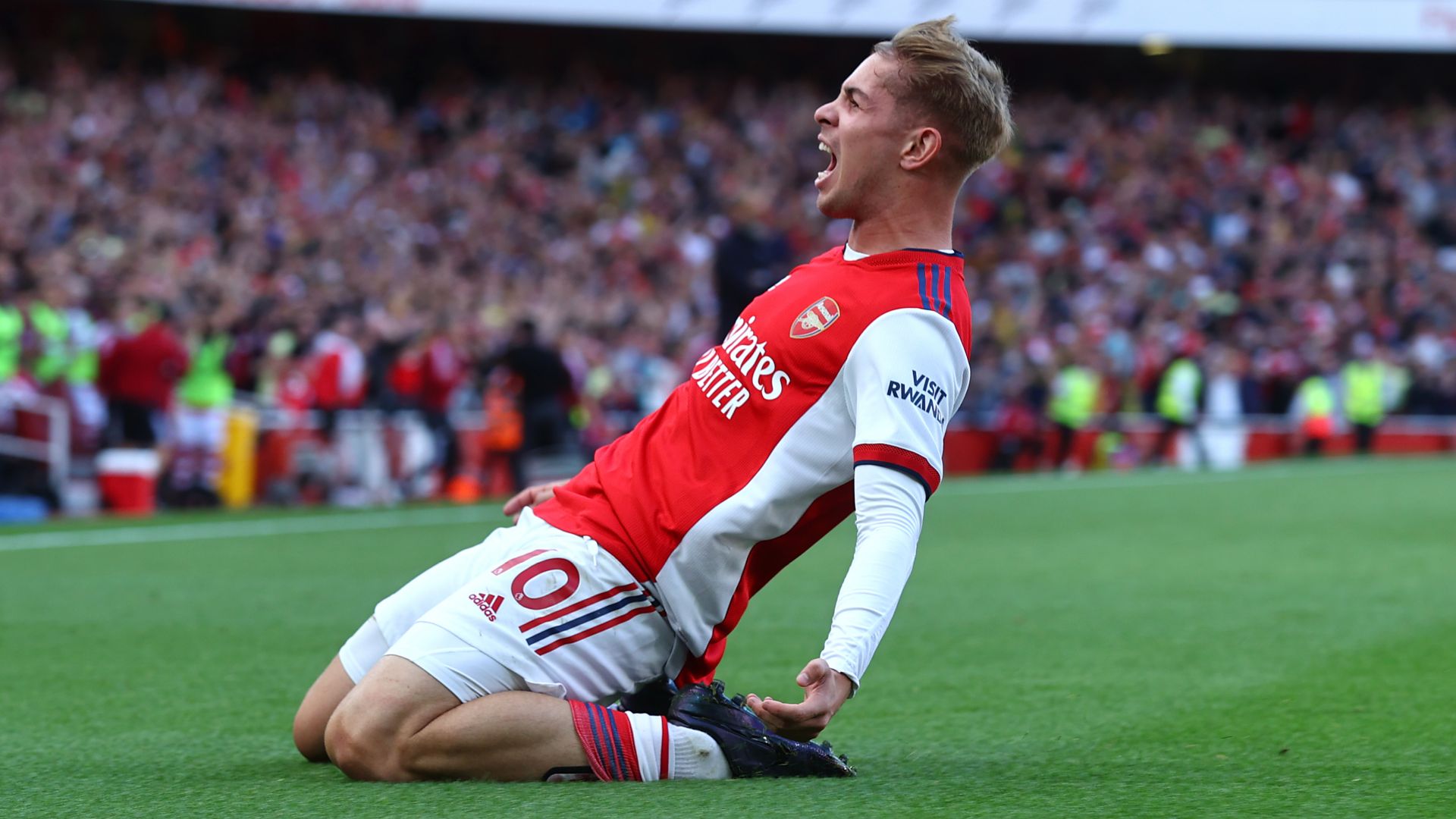 Emile Smith Rowe Arsenal 2021-22