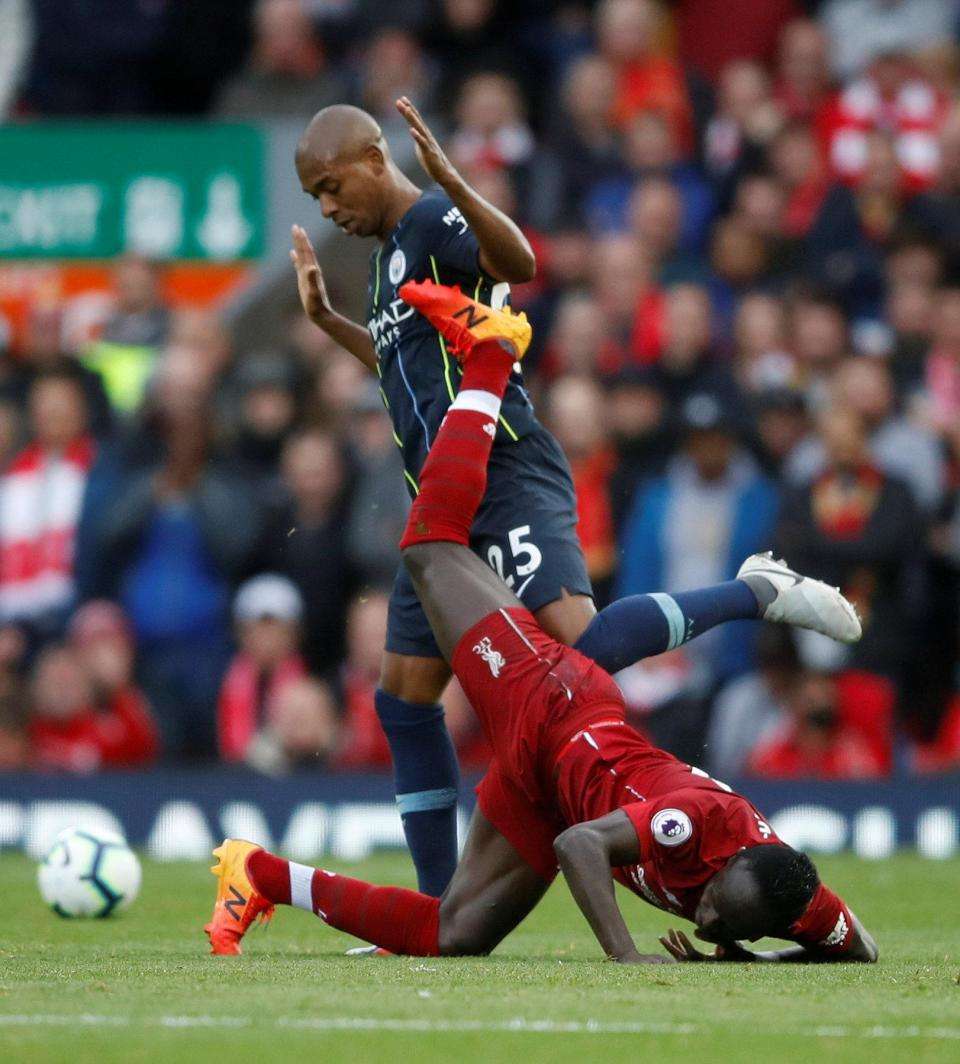 Sadio Mane Fernandinho