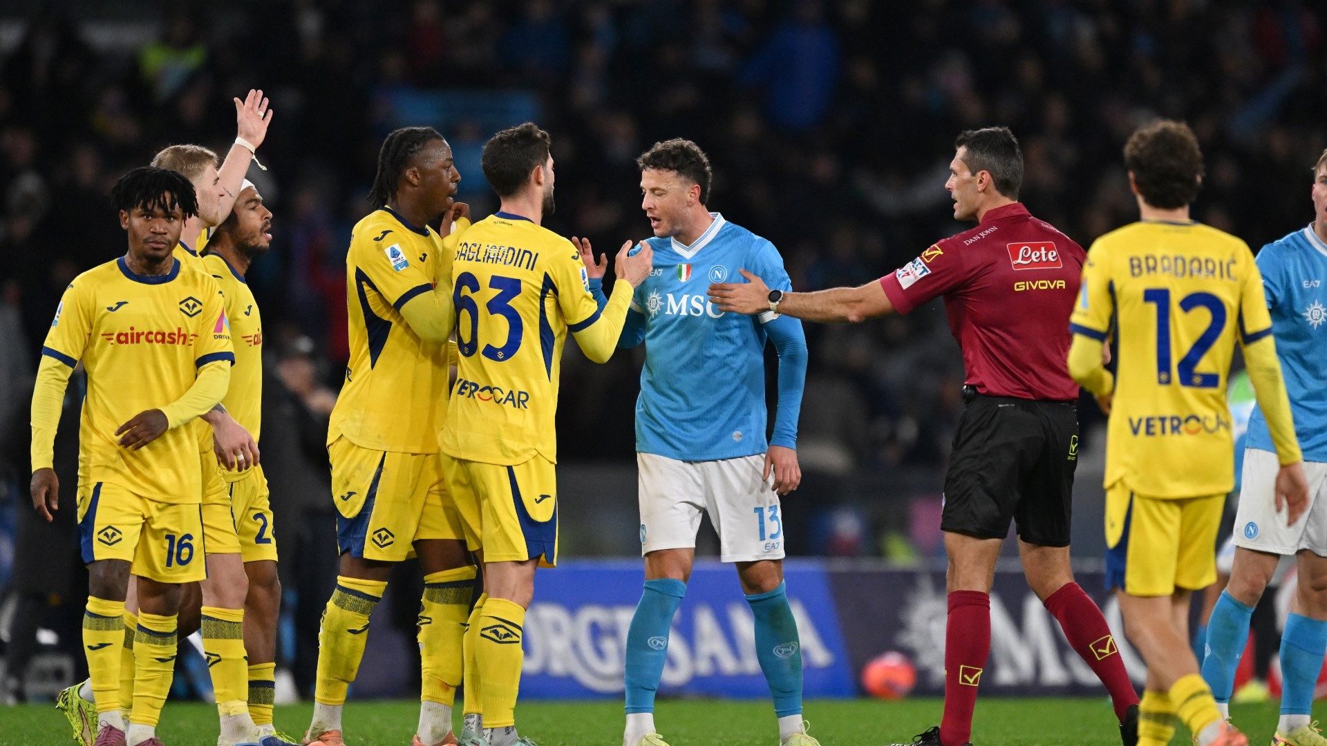 Napoli Verona Serie A