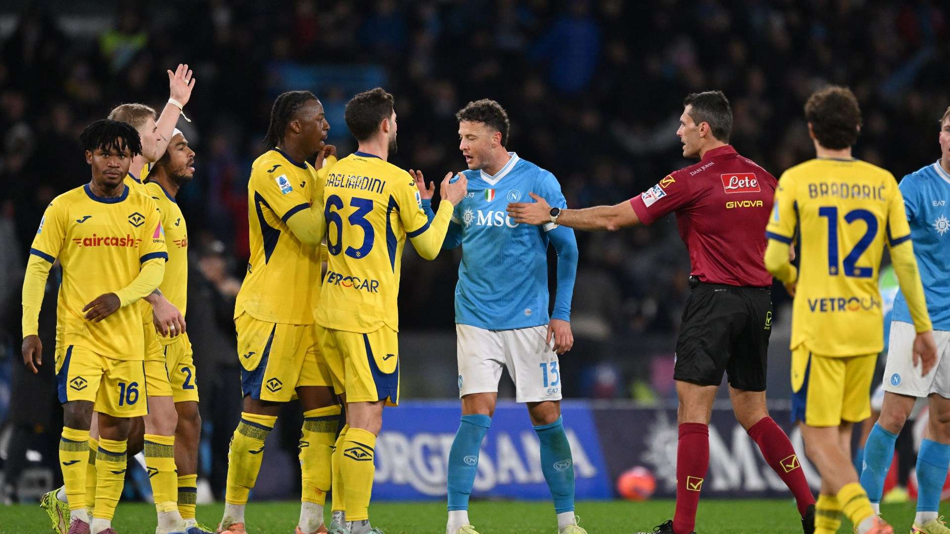 Napoli Verona Serie A