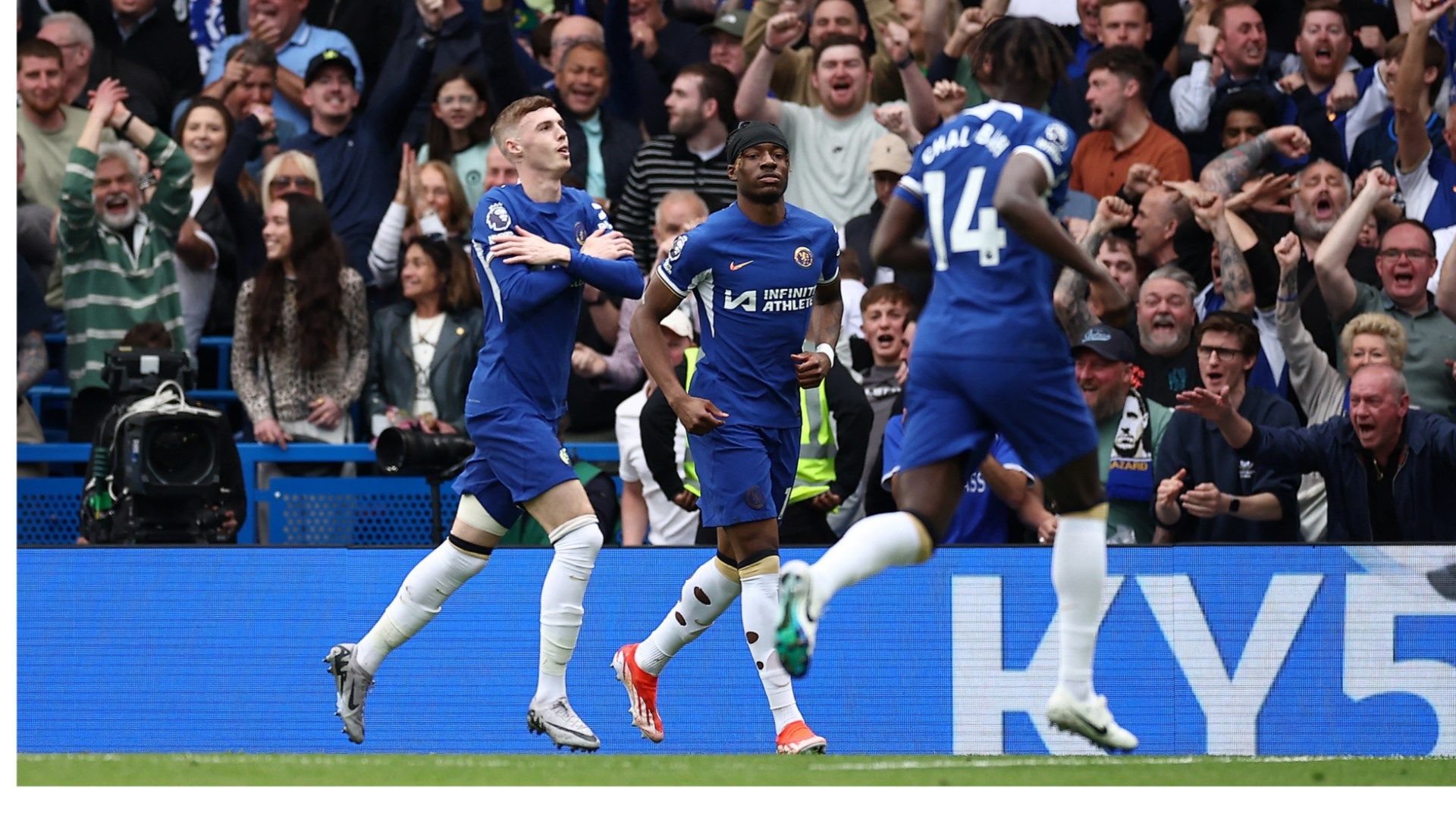 Cole Palmer 'Cold' Chelsea West Ham Premier League 2023-24