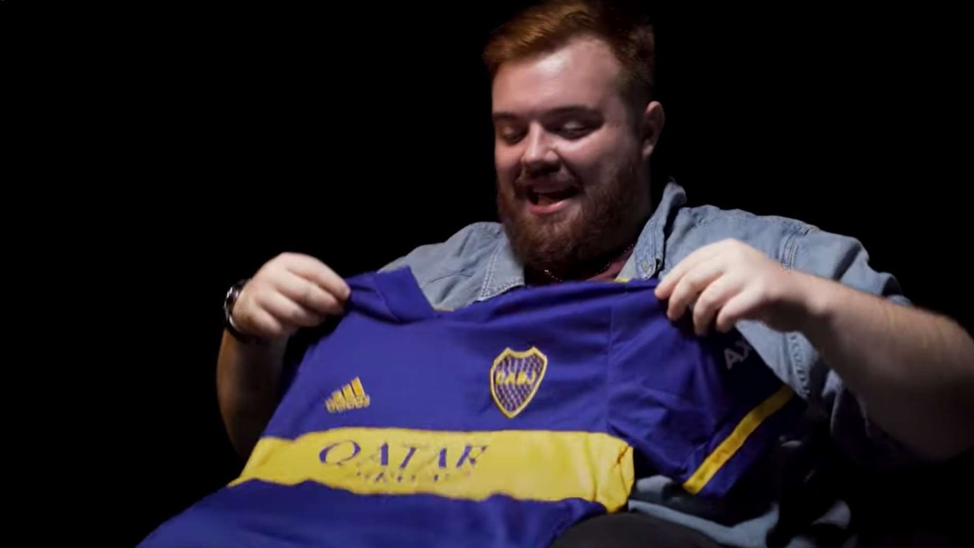 Ibai Llanos Caja Negra Camiseta Boca