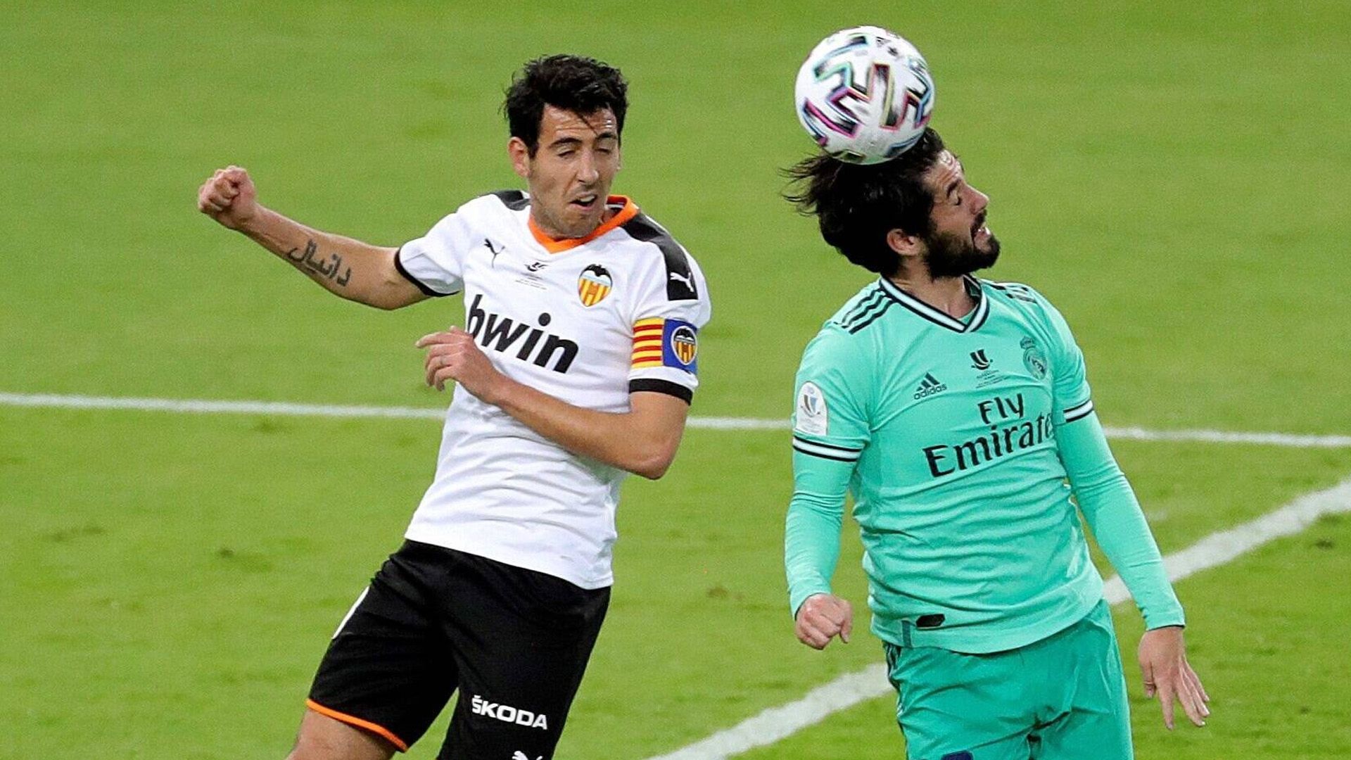 ISCO PAREJO REAL MADRID VALENCIA SUPERCUP