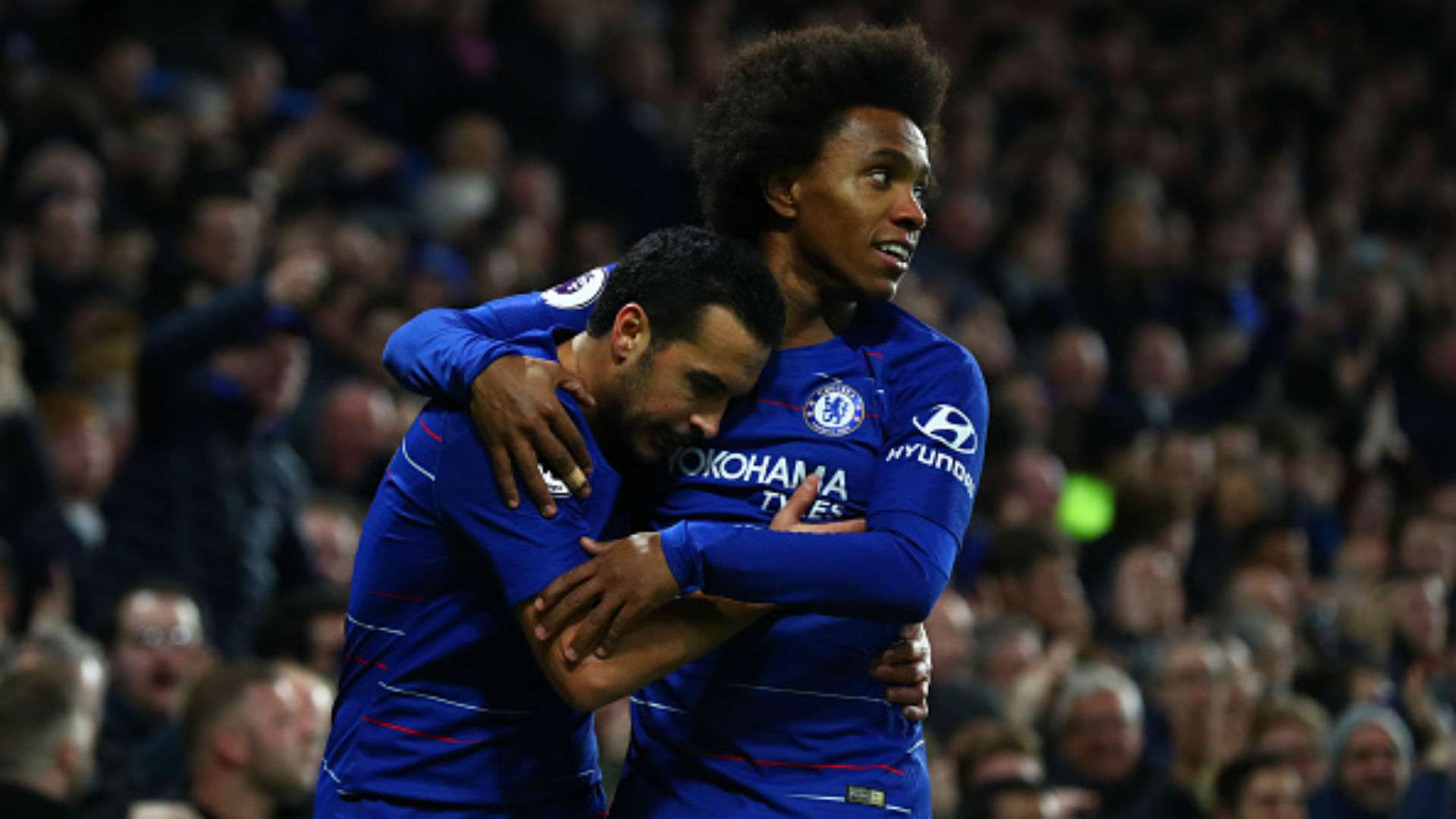 Willian Pedro Chelsea Premier League