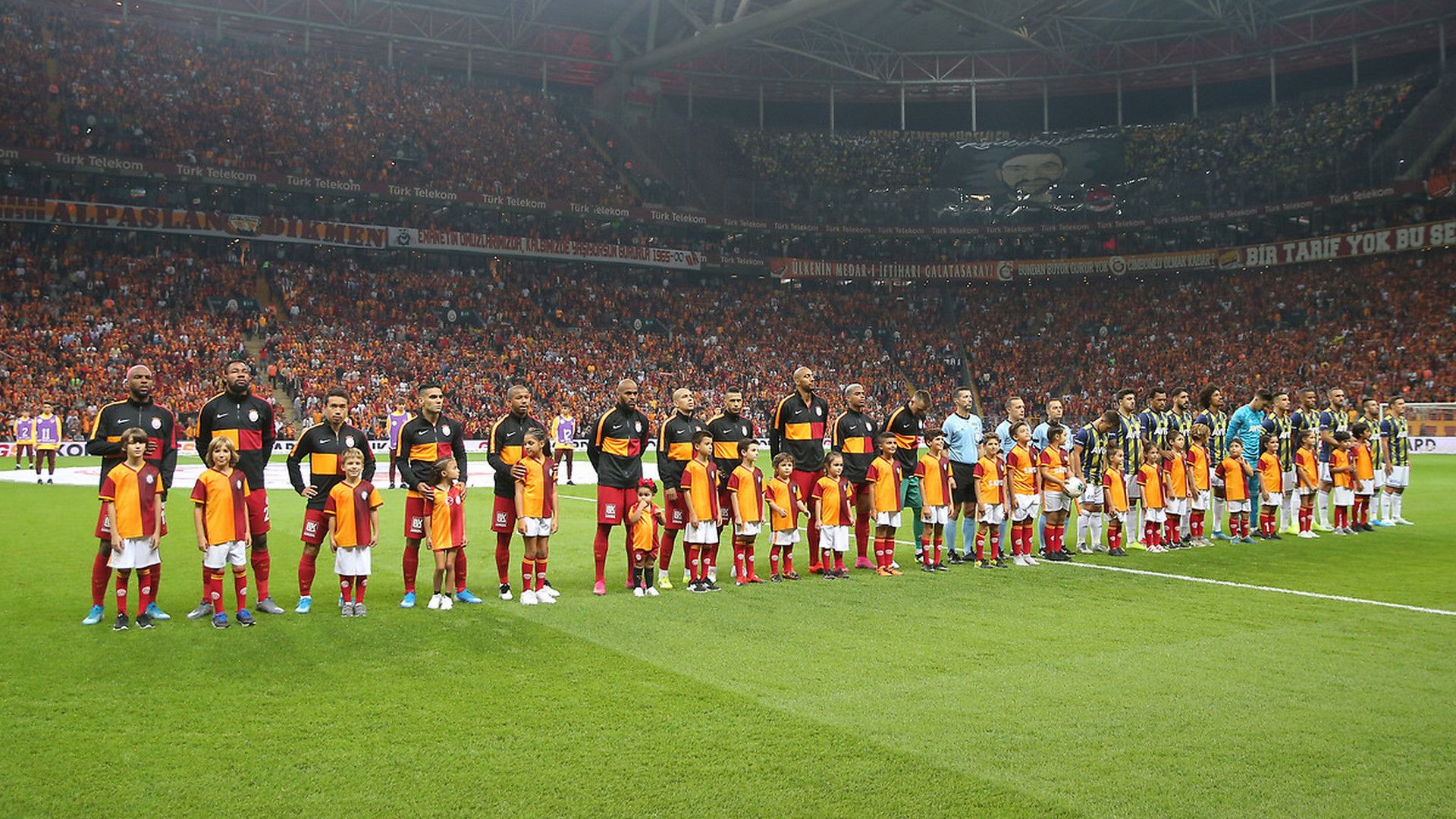 galatasaray fenerbahce seremoni 28092019