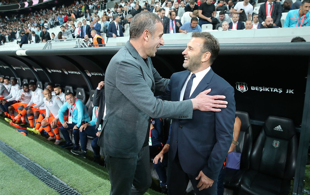 Abdullah Avci Okan Buruk Besiktas Basaksehir 09/23/19