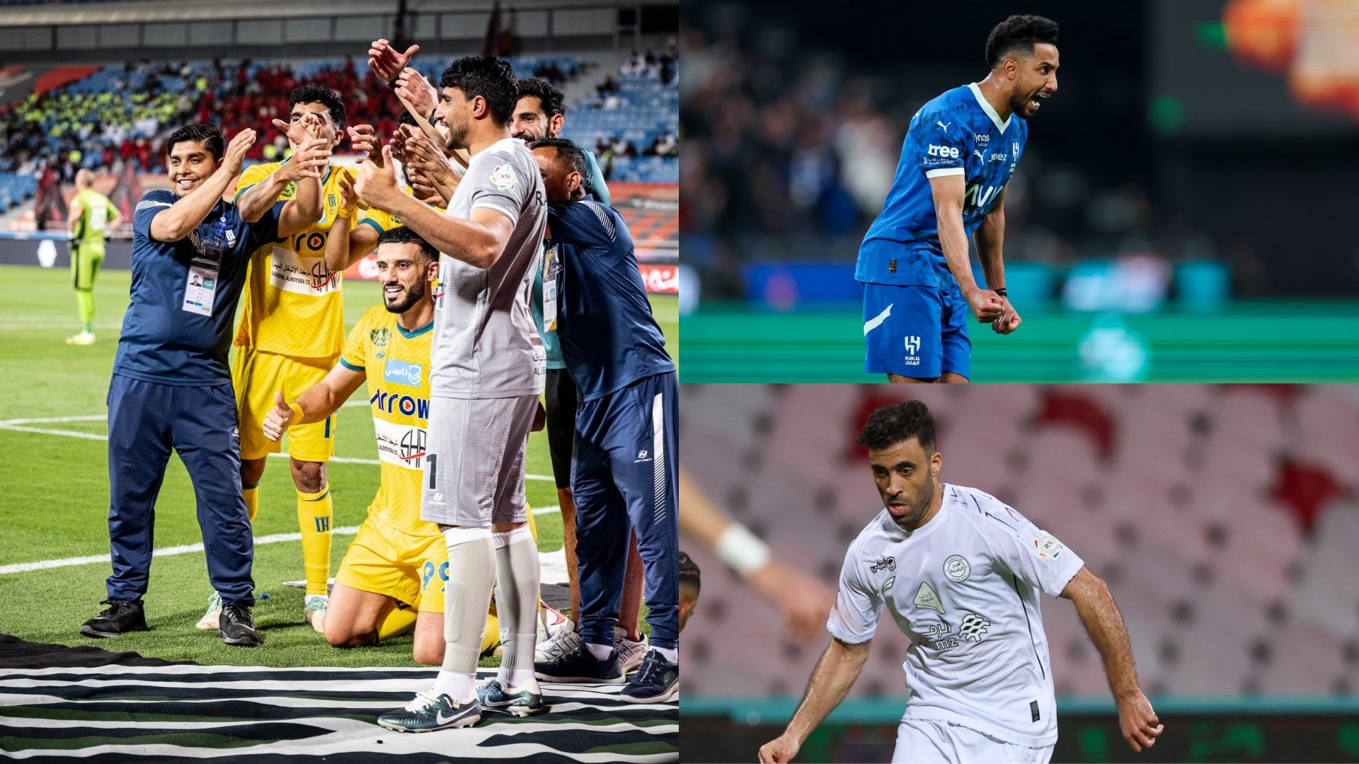 Omar Al Somah Orobah Salem Al-Dawsari Hilal Abderrazak Hamdallah Shabab 2024-2025