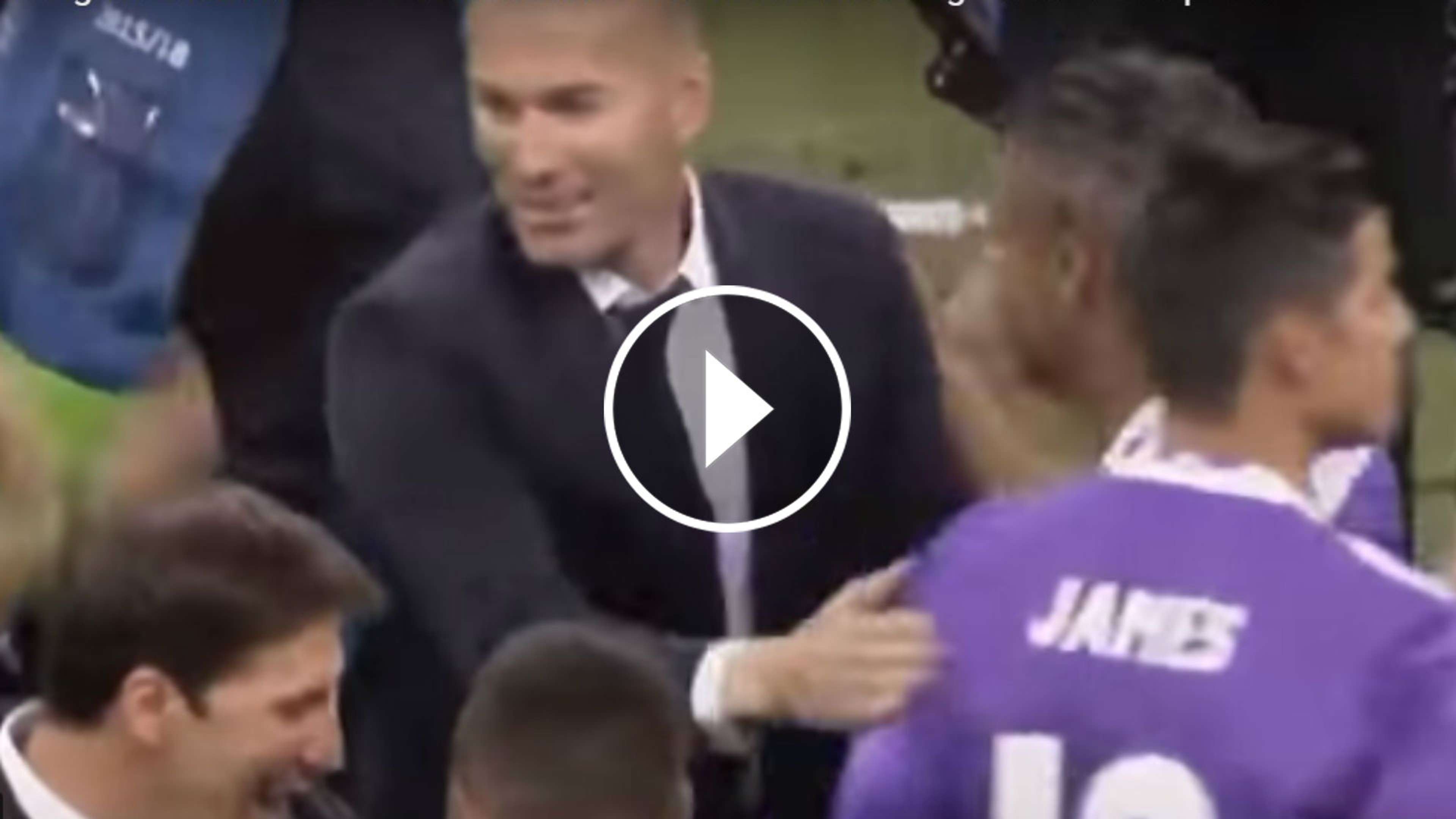 VIDEO PLAY Zidane James Rodriguez Real Madrid 03062017
