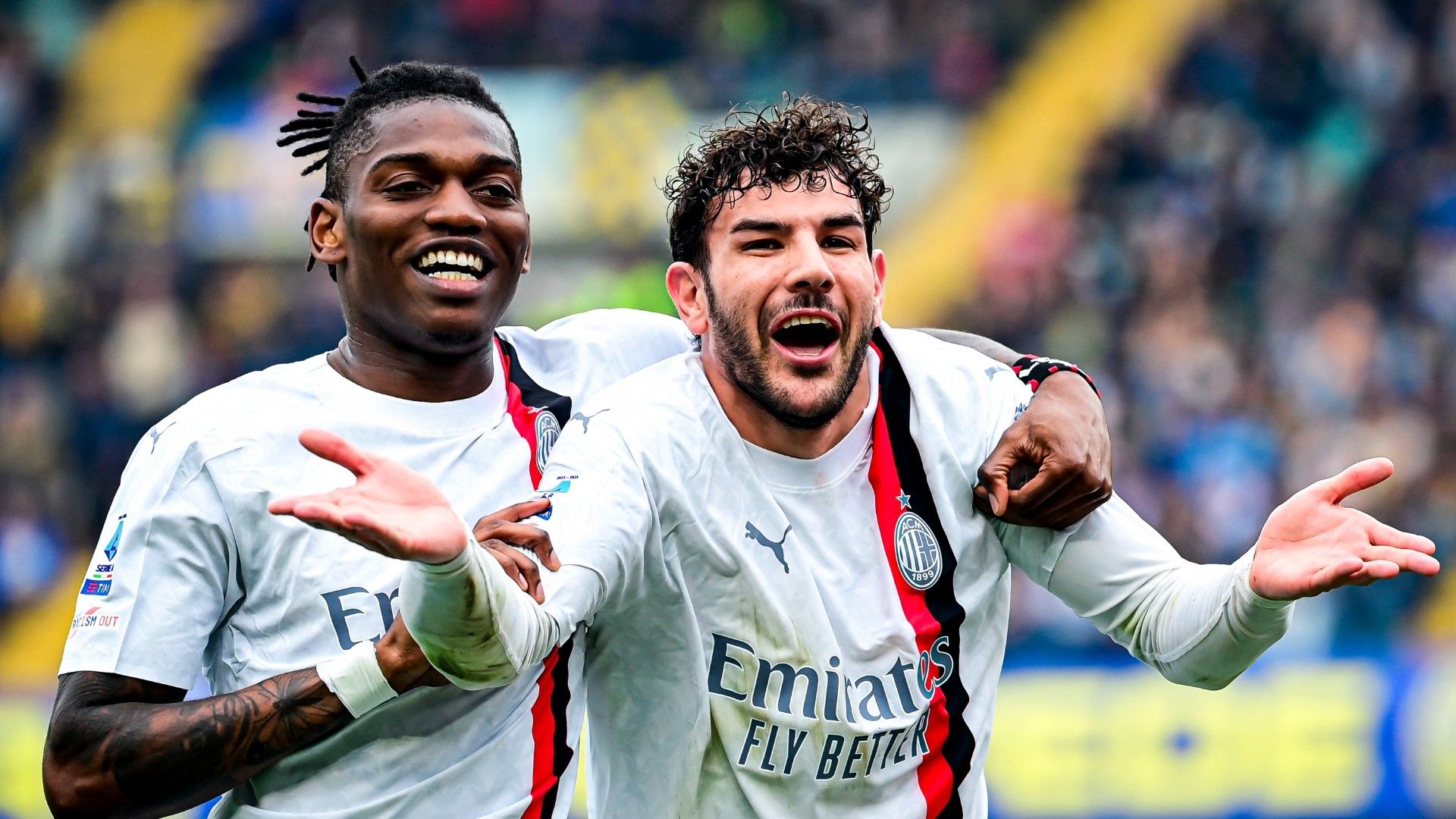 Theo Hernandez Rafael Leao Milan