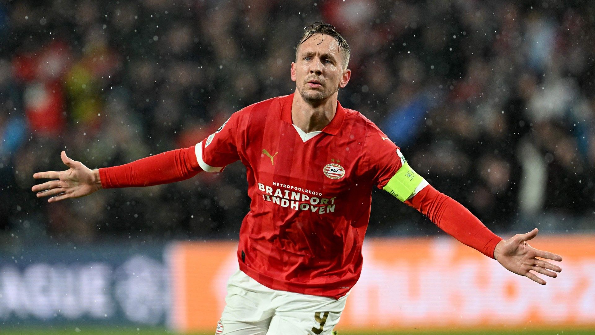 Luuk de Jong PSV Lens 2023-24 Champions League