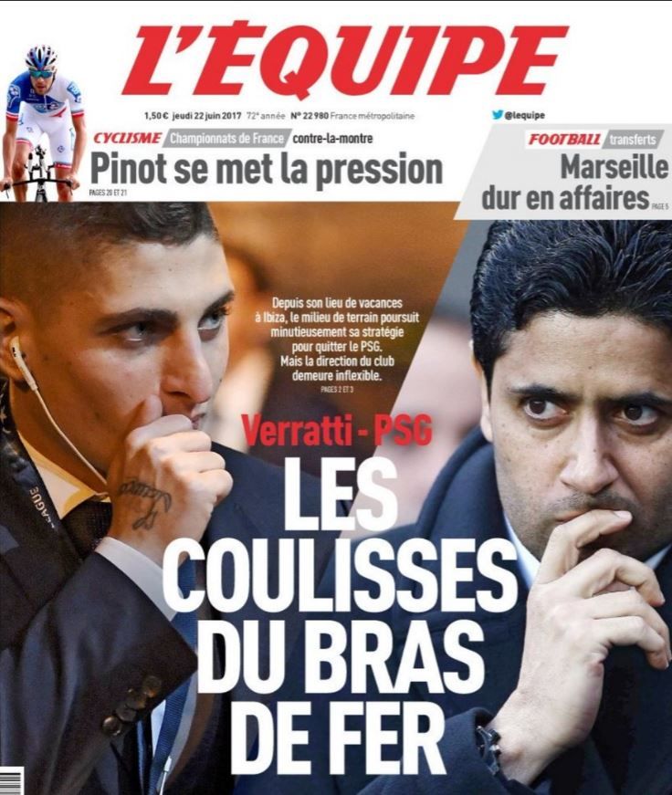L'Equipe cover