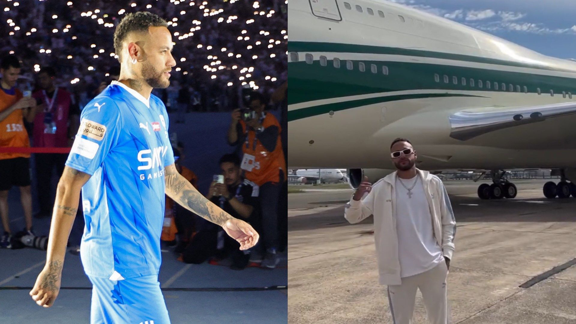 Neymar Boeing 747 GFX