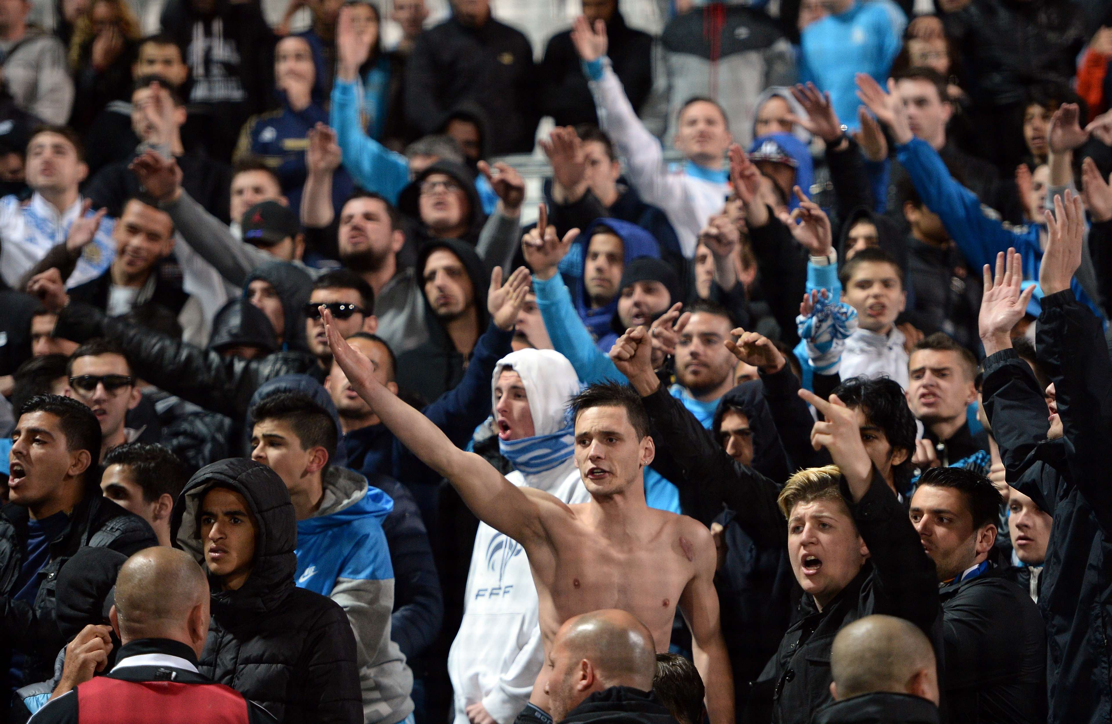 Marseille supporters