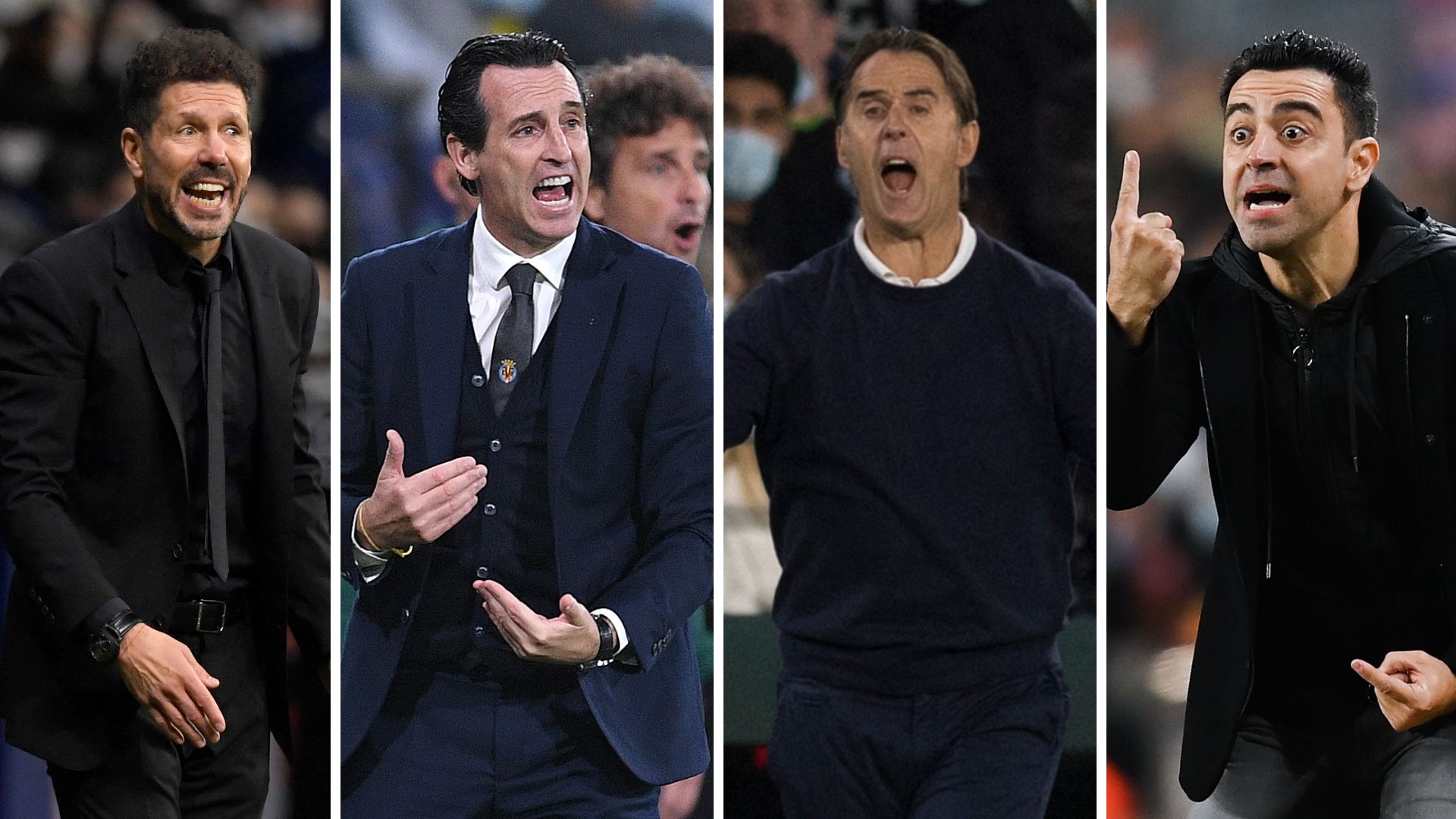 Simeone Emery Lopetegui Xavi