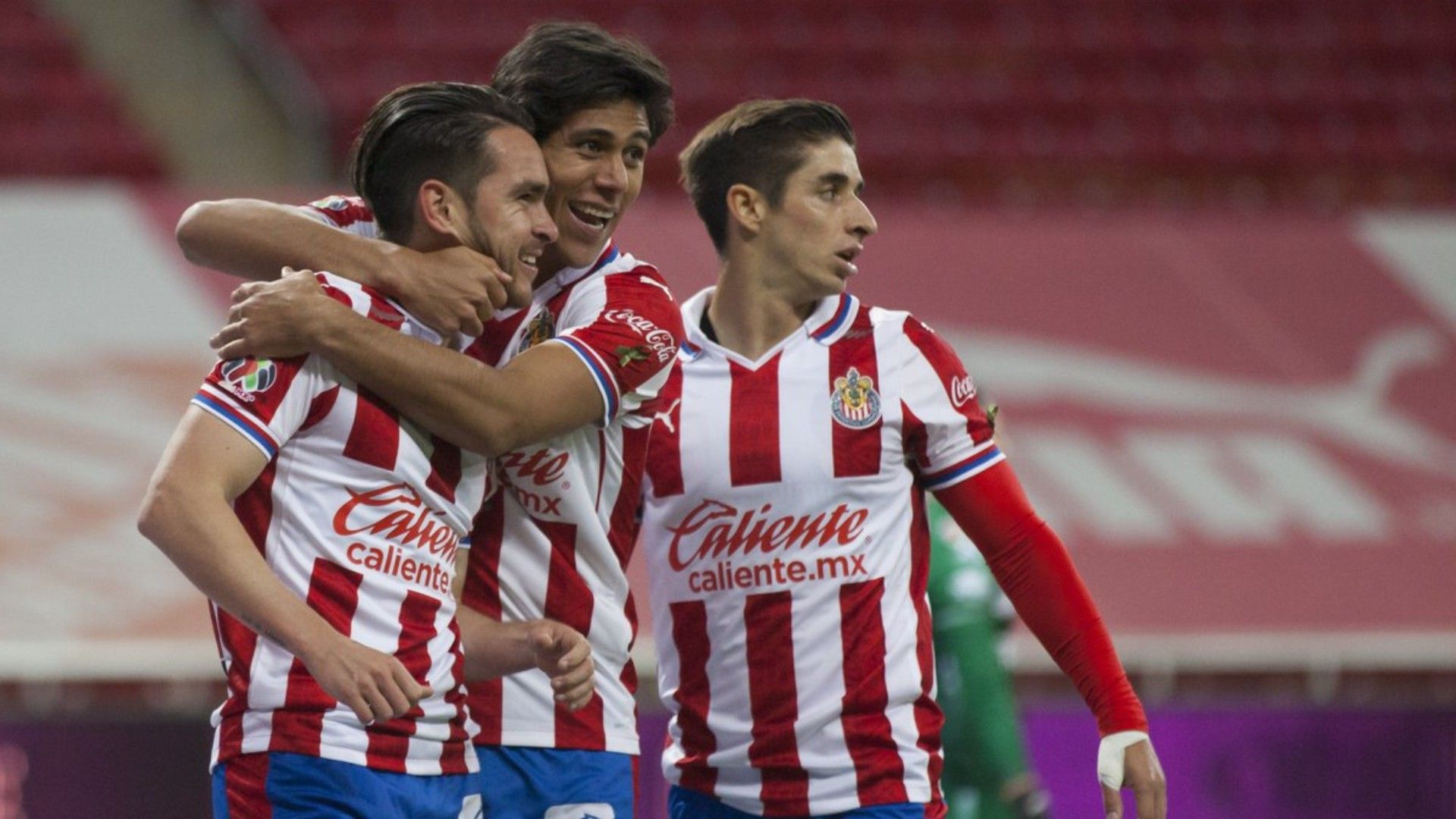 José Juan Macías Jesús Angulo Isaac Brizuela Chivas Guardianes 2021