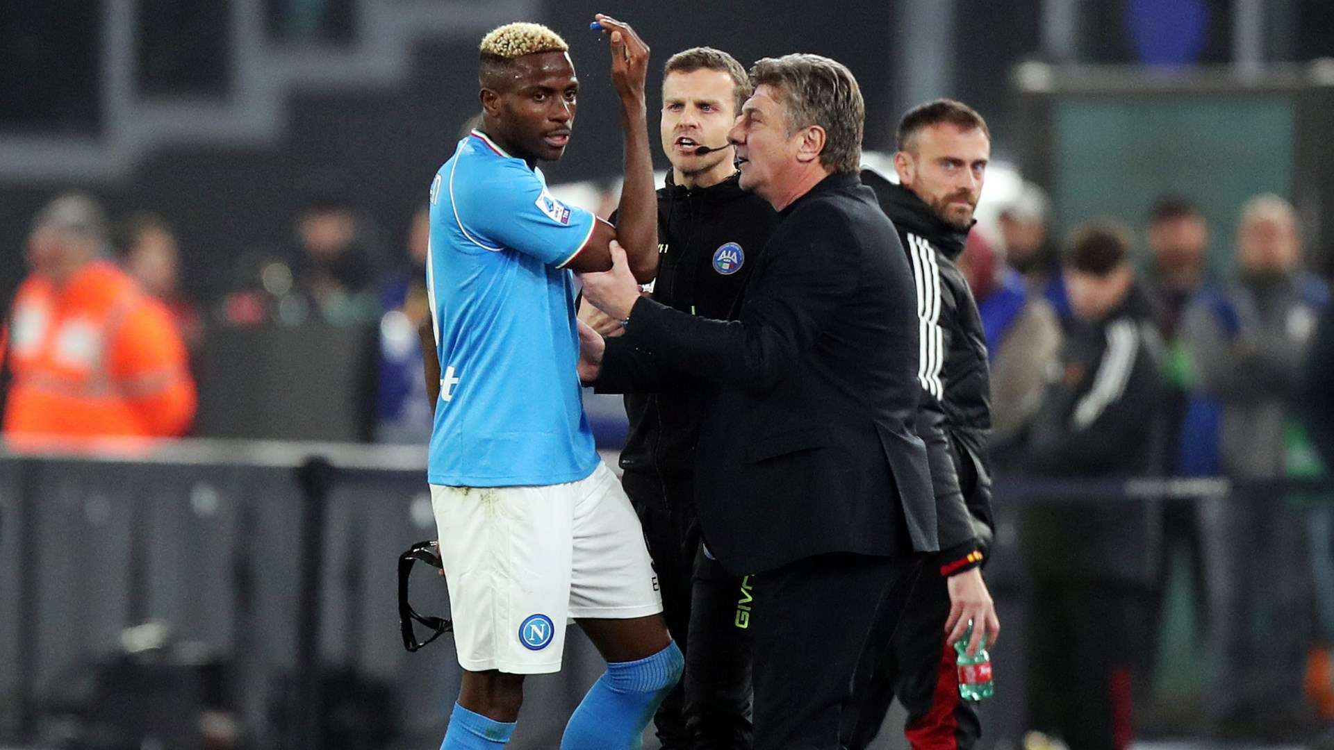 Osimhen Mazzarri Napoli