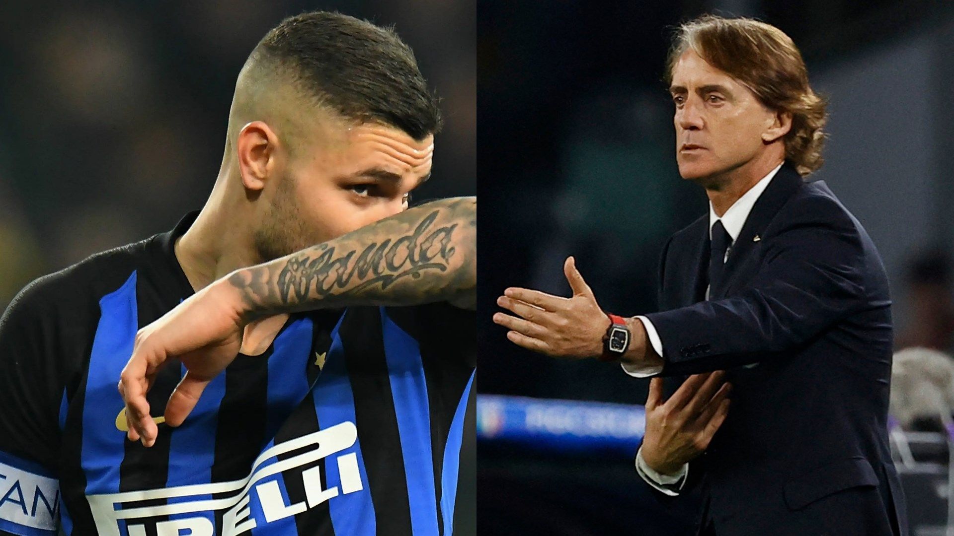 Mauro Icardi - Roberto Mancini