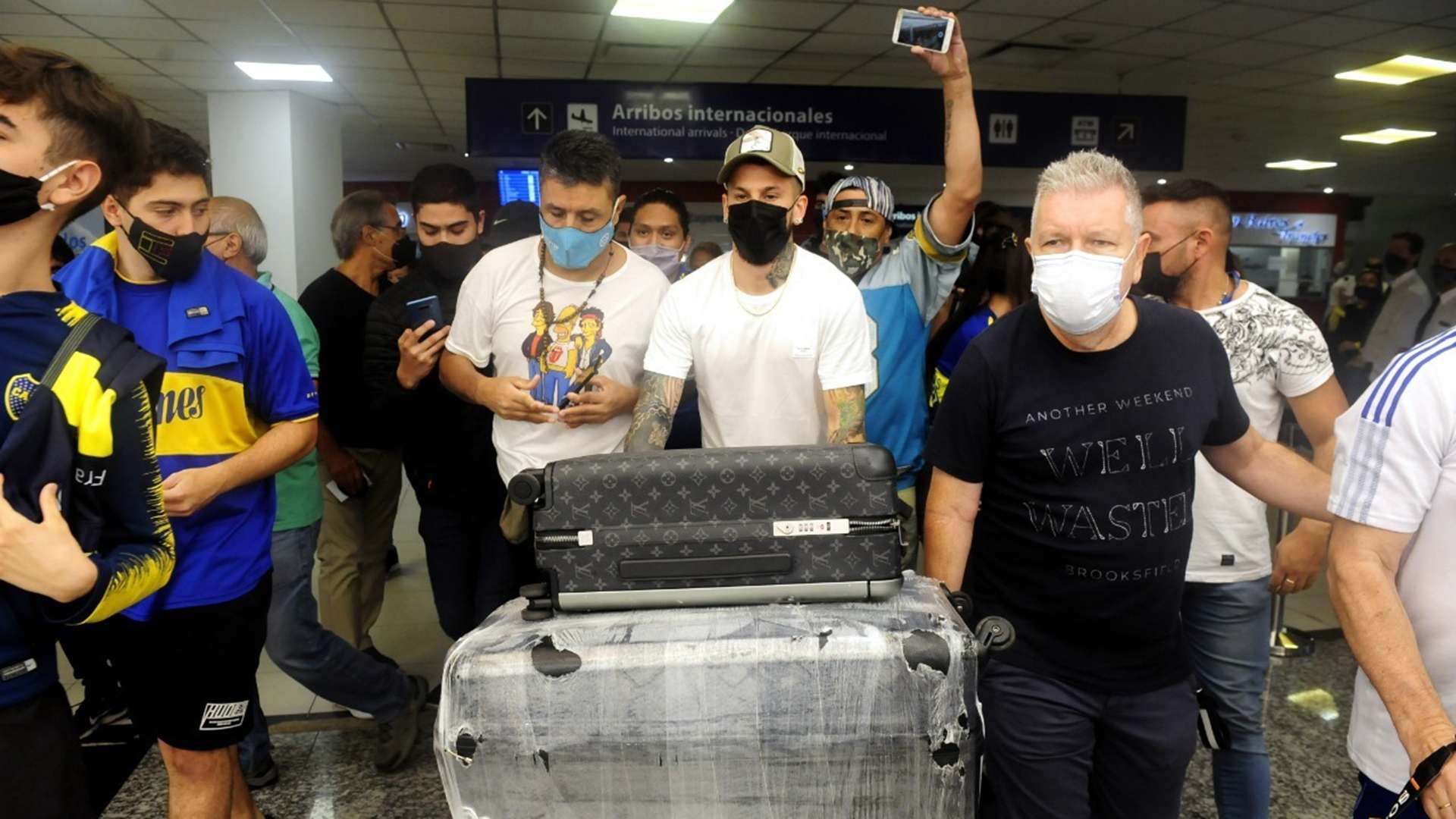 Dario Benedetto Ezeiza Boca 20012022