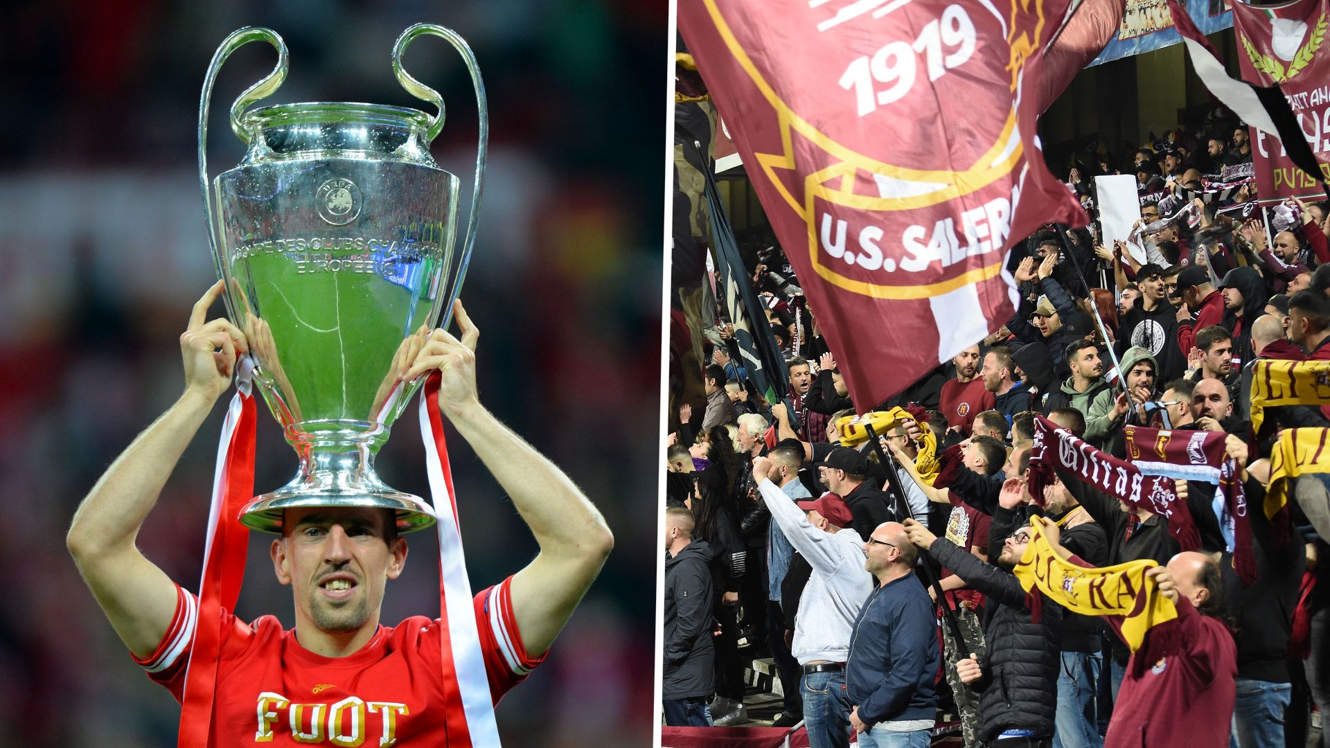 Ribery Salernitana fans