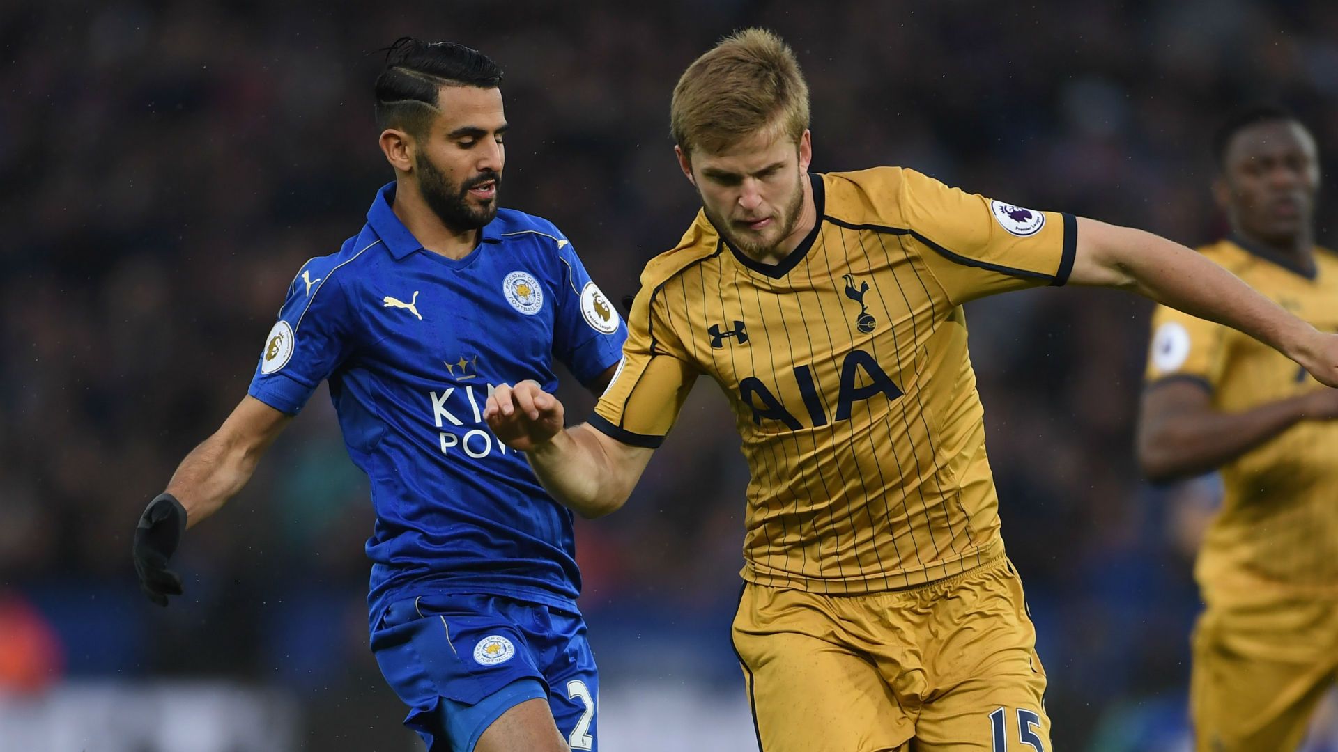 Riyad Mahrez Leicester Eric Dier Tottenham