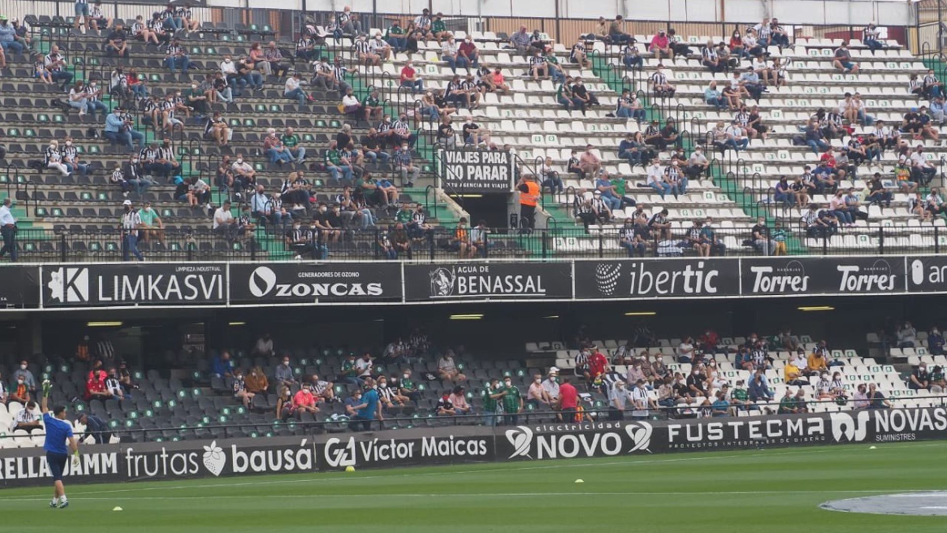 Aficionados en Castalia durante el Castellón vs. Ponferradina