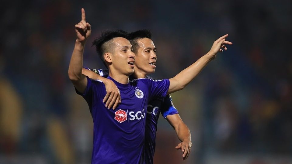 Do Hung Dung - Nguyen Van Quyet Ha Noi FC vs Sai Gon FC Round 13 V.League 2019