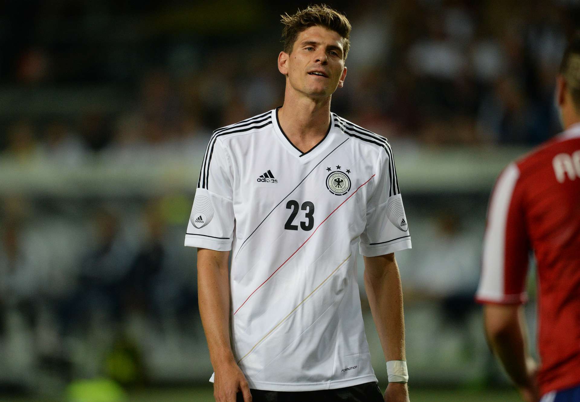 Mario Gomez Germany Paraguay 14082013