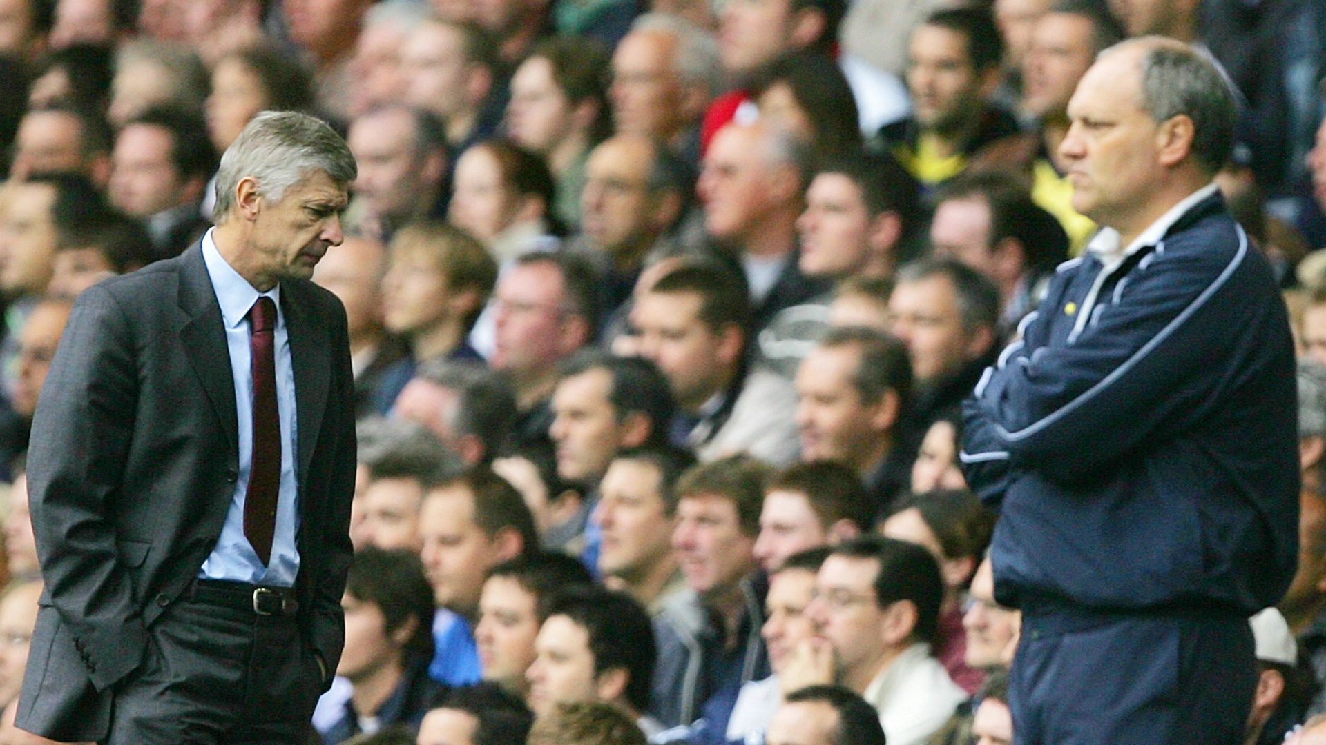 Martin Jol, Arsene Wenger, Tottenham