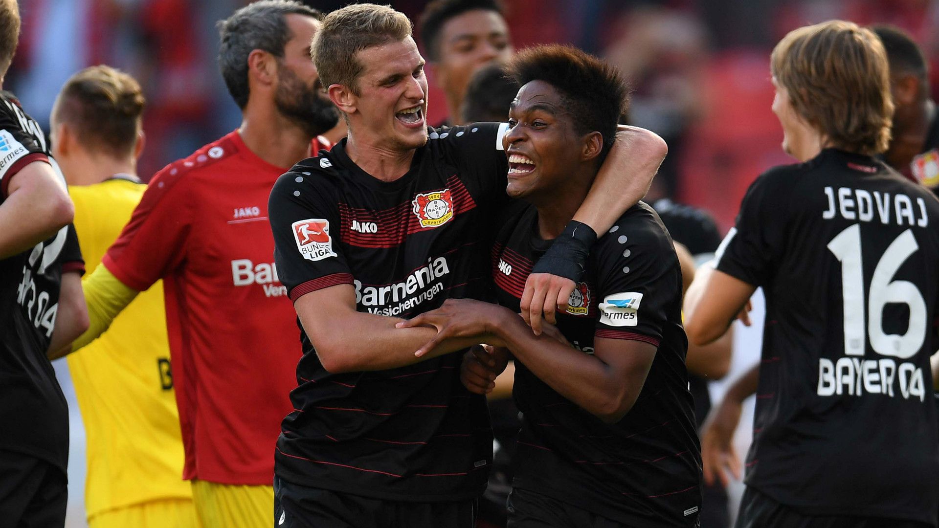 Wendell e Lars Bender - Bayer Leverkusen - 10/09/2016